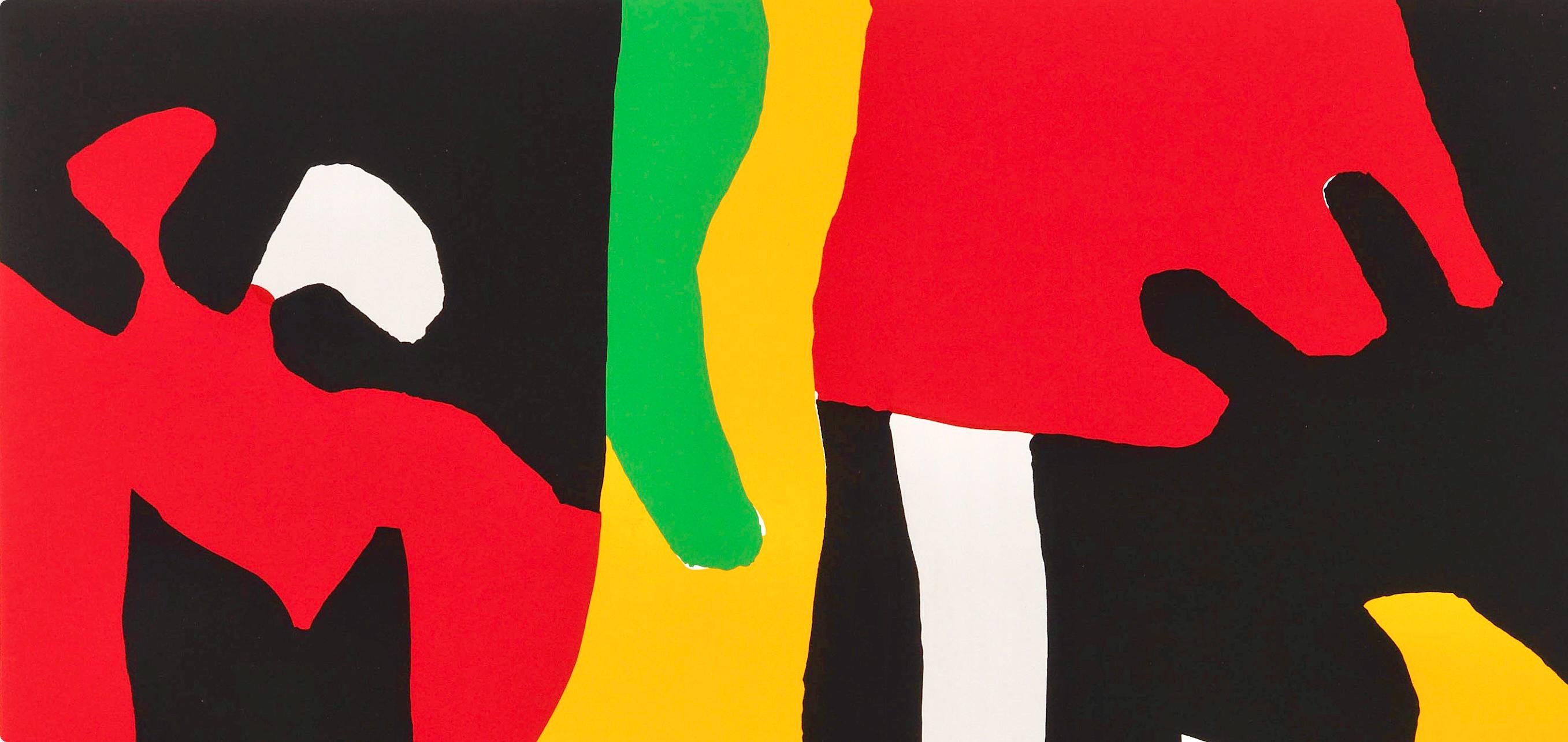 Stuart Davis, Composition (Cole/Myers 79), X + X, Ten Works by Ten Painters, Limited Edition Silkscreen