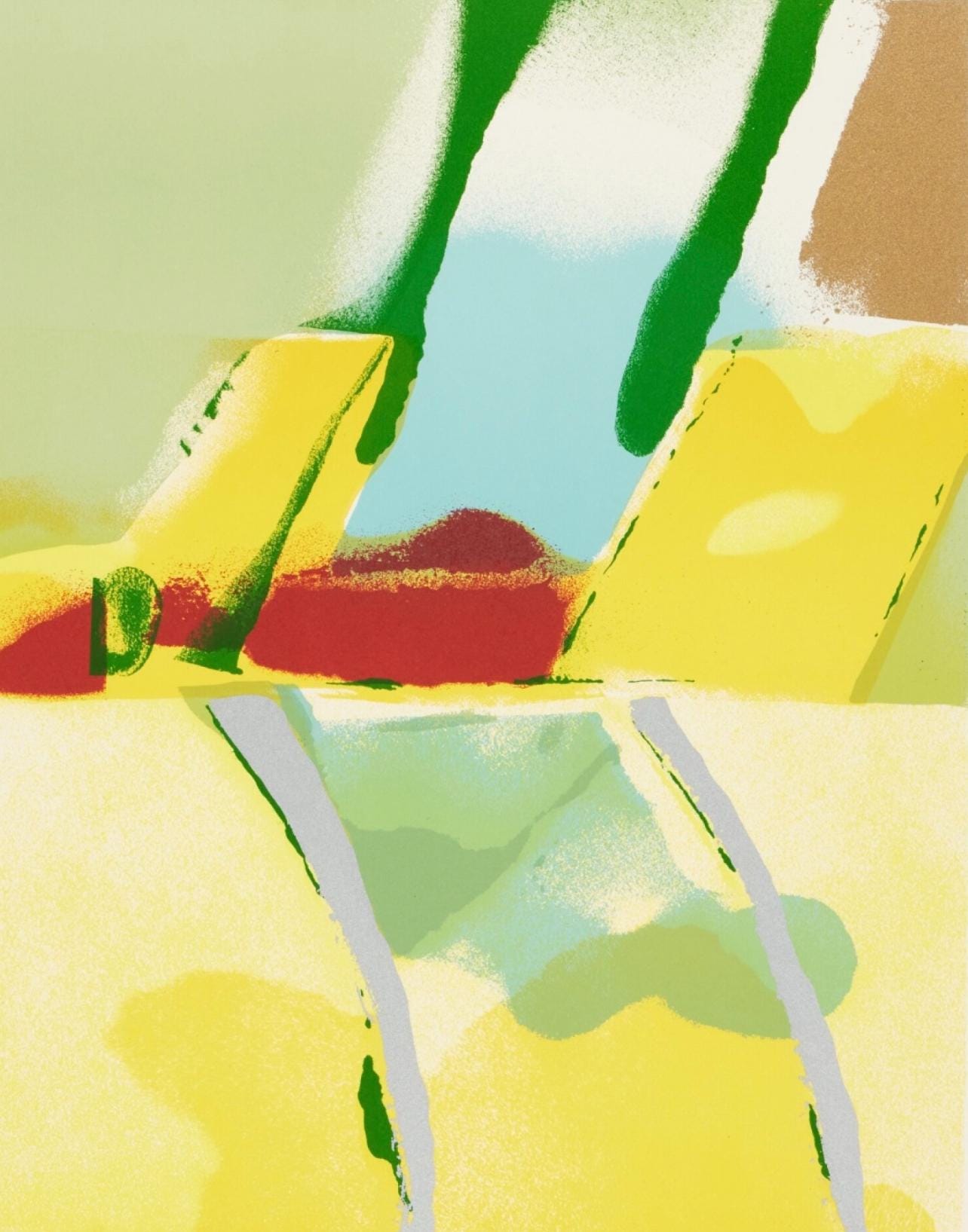 John Chamberlain, Flashback I, Limited Edition Lithograph