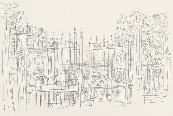 Raoul Dufy, Composition, Les Côtes Normandes, Limited Edition Lithograph