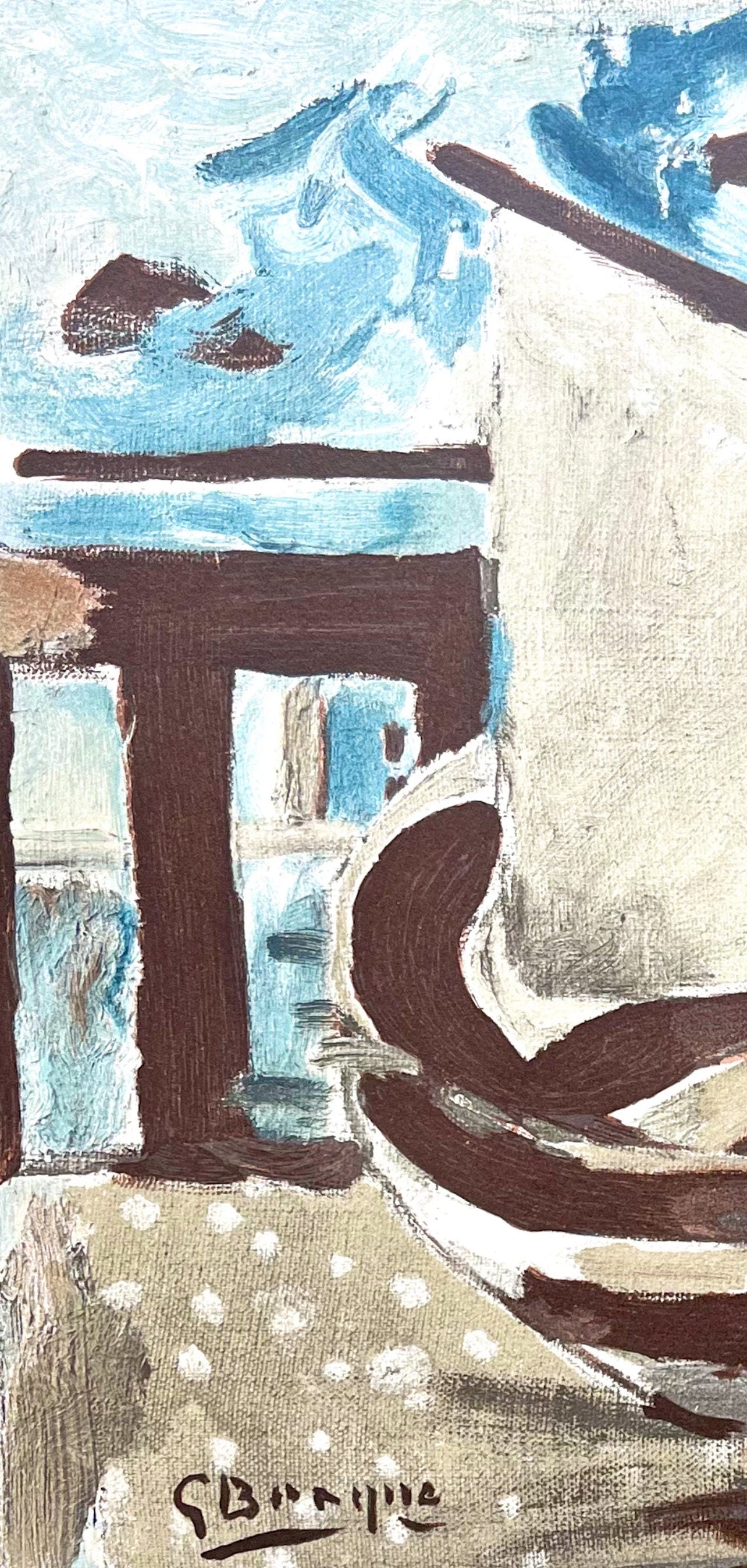 Georges Braque, Le bateau sur la grève, Une Aventure Méthodique