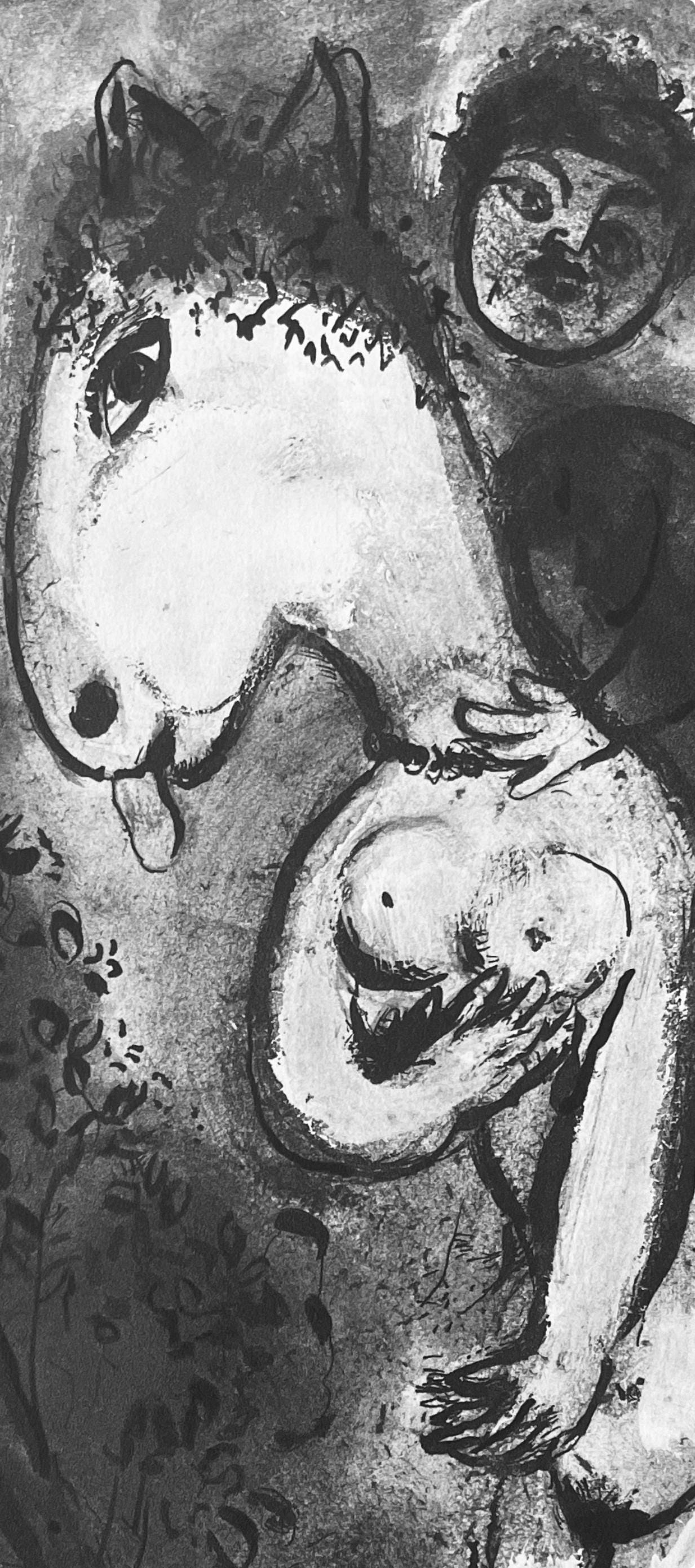 Marc Chagall, Composition, Contes de Boccace, Verve: Revue Artistique et Littéraire, Limited Edition Lithograph
