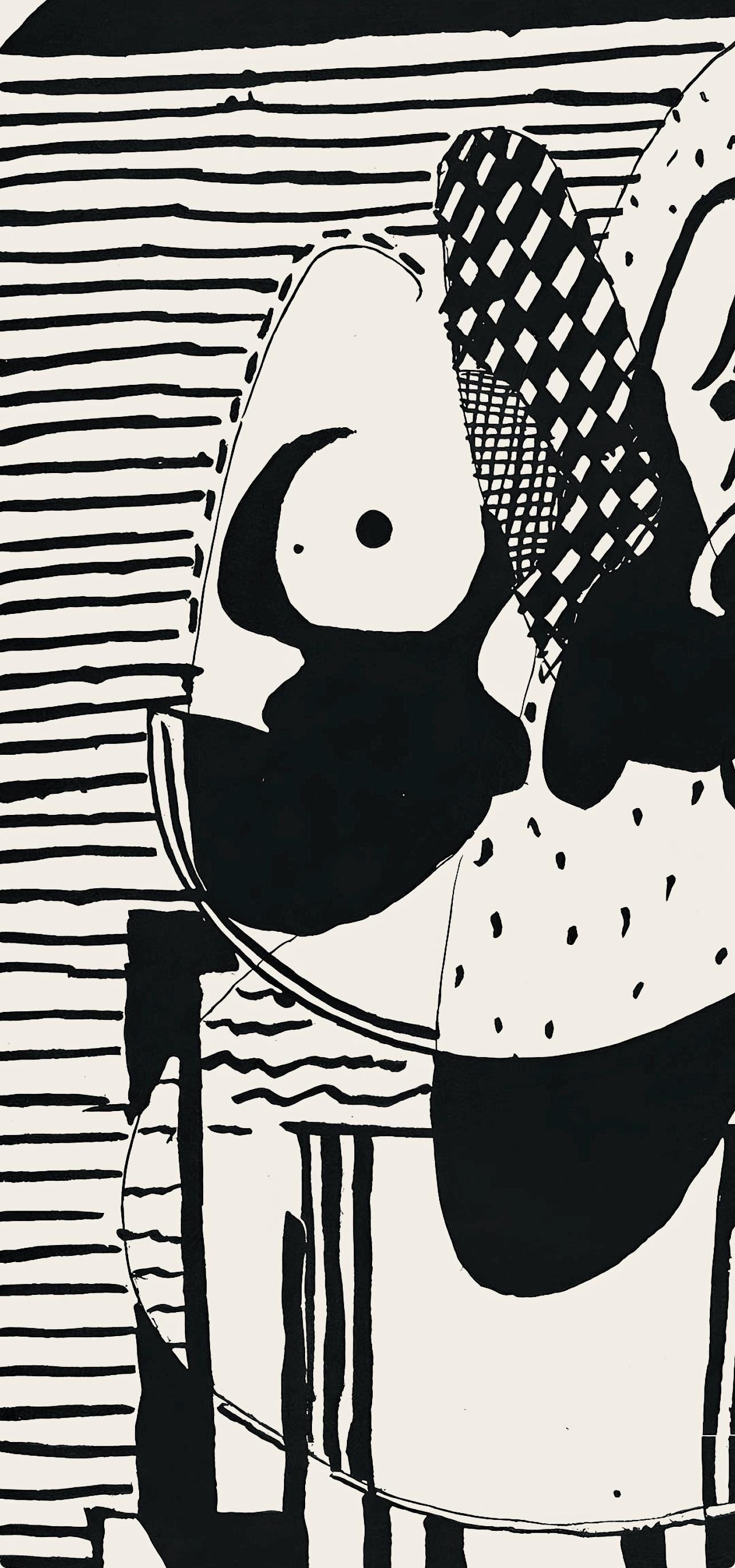 Pablo Picasso, Composition (Monod 10485), Hélène chez Archive de Illustrations de Pablo Picasso, Limited Edition Woodcut