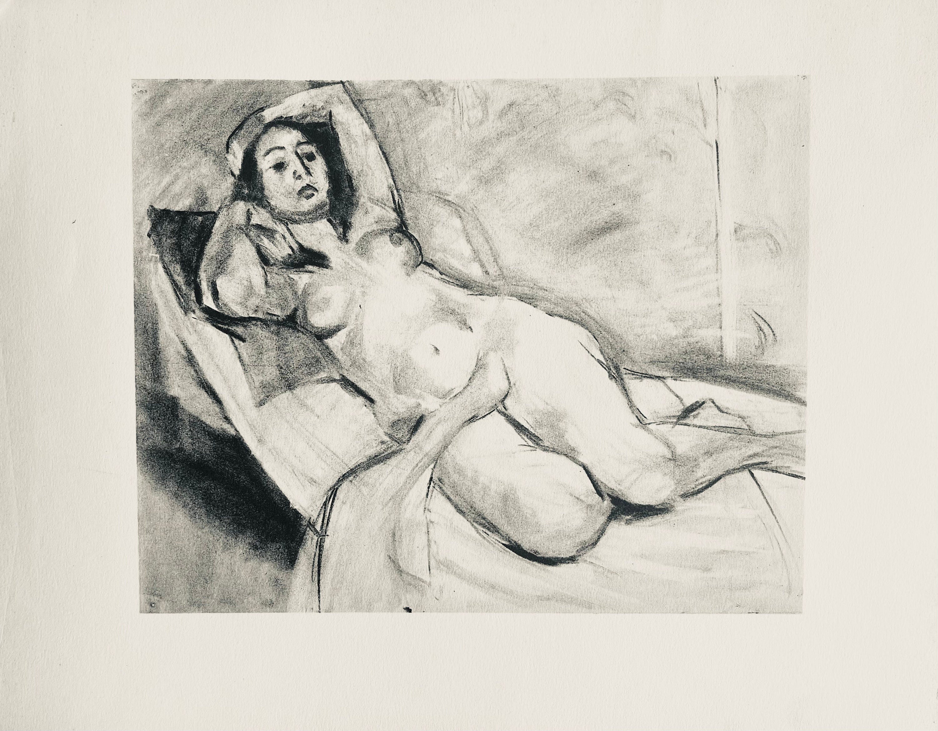 Henri Matisse, Composition (Dutel 3), Dessins de Henri-Matisse, Limited Edition Lithograph