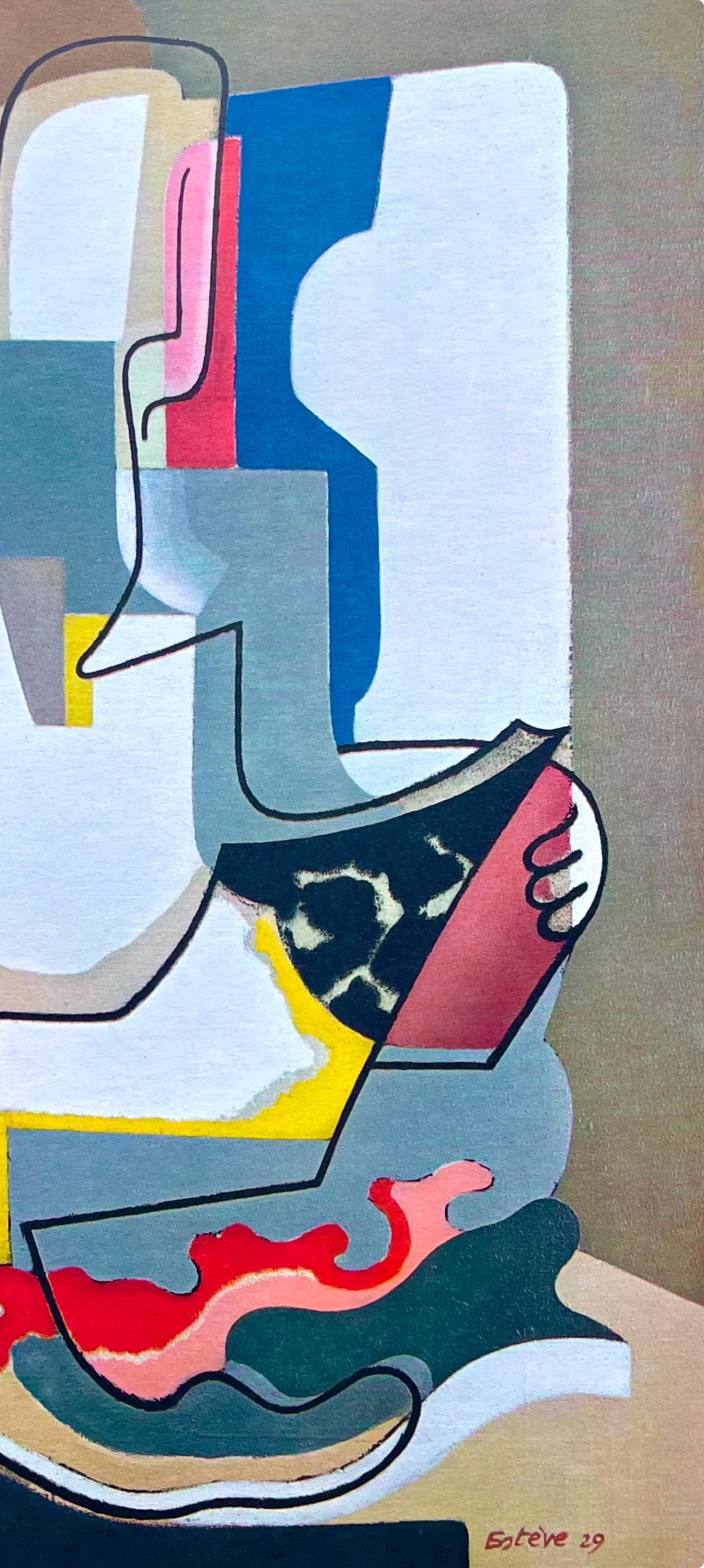 Maurice Estève, Composition, Maurice Estève, Peintres d'aujourd'hui, Limited Edition Lithograph