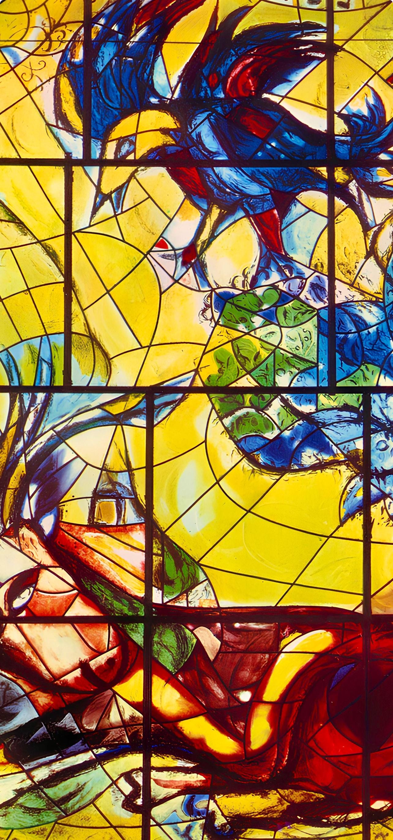 Marc Chagall, Tribe of Naphtali, Jerusalem Windows, Limited Edition Lithograph
