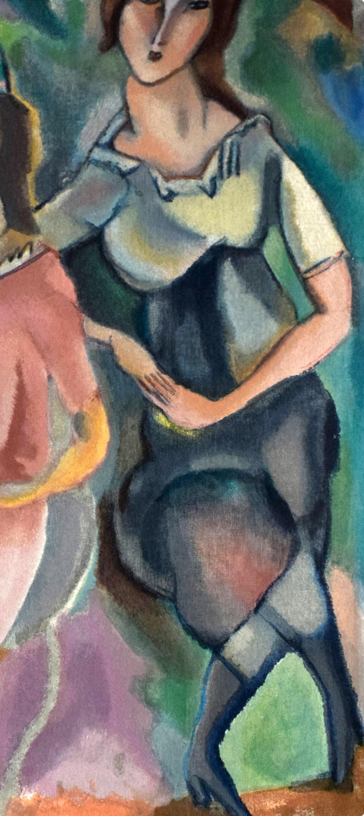 Jules Pascin, Composition, Les Peintres mes amis, Limited Edition Woodcut