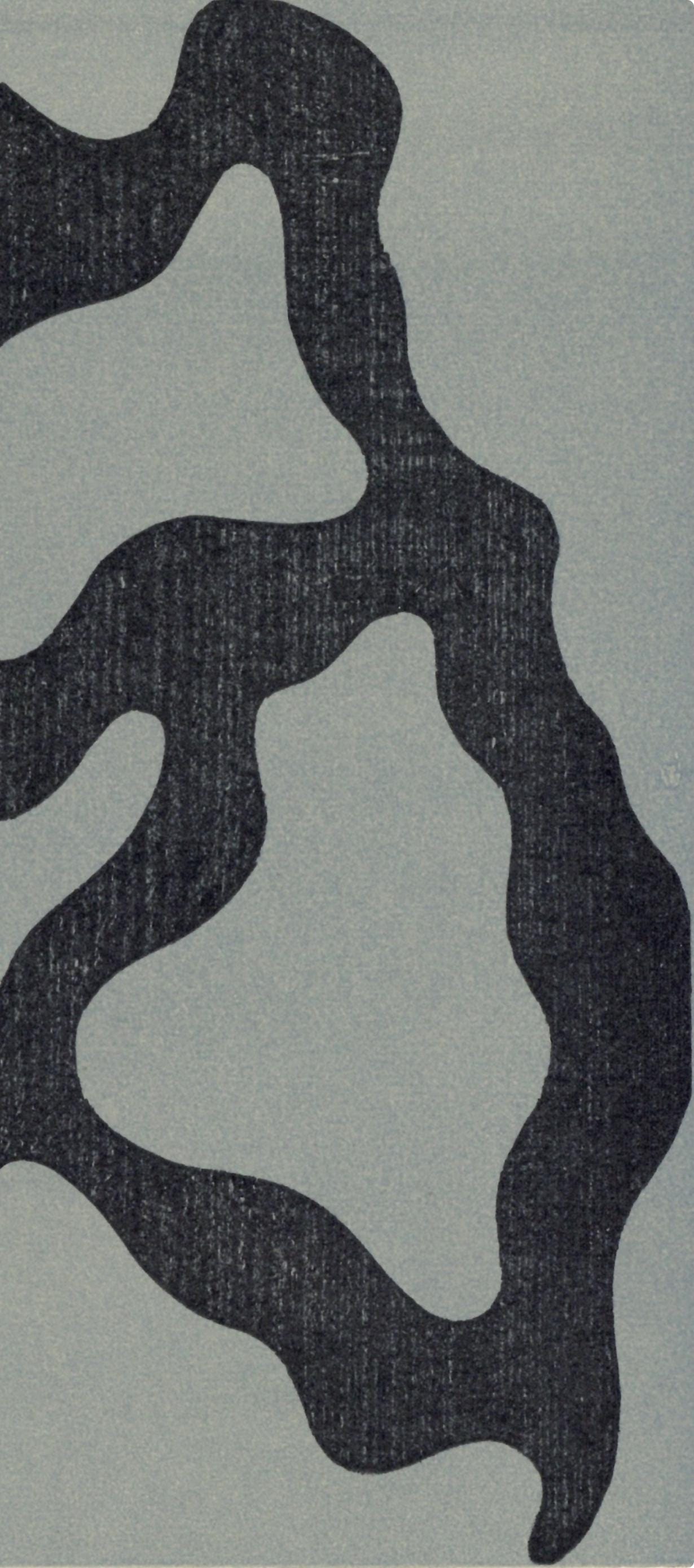 Hans Jean Arp, Composition, XXe siècle, Limited Edition Woodcut