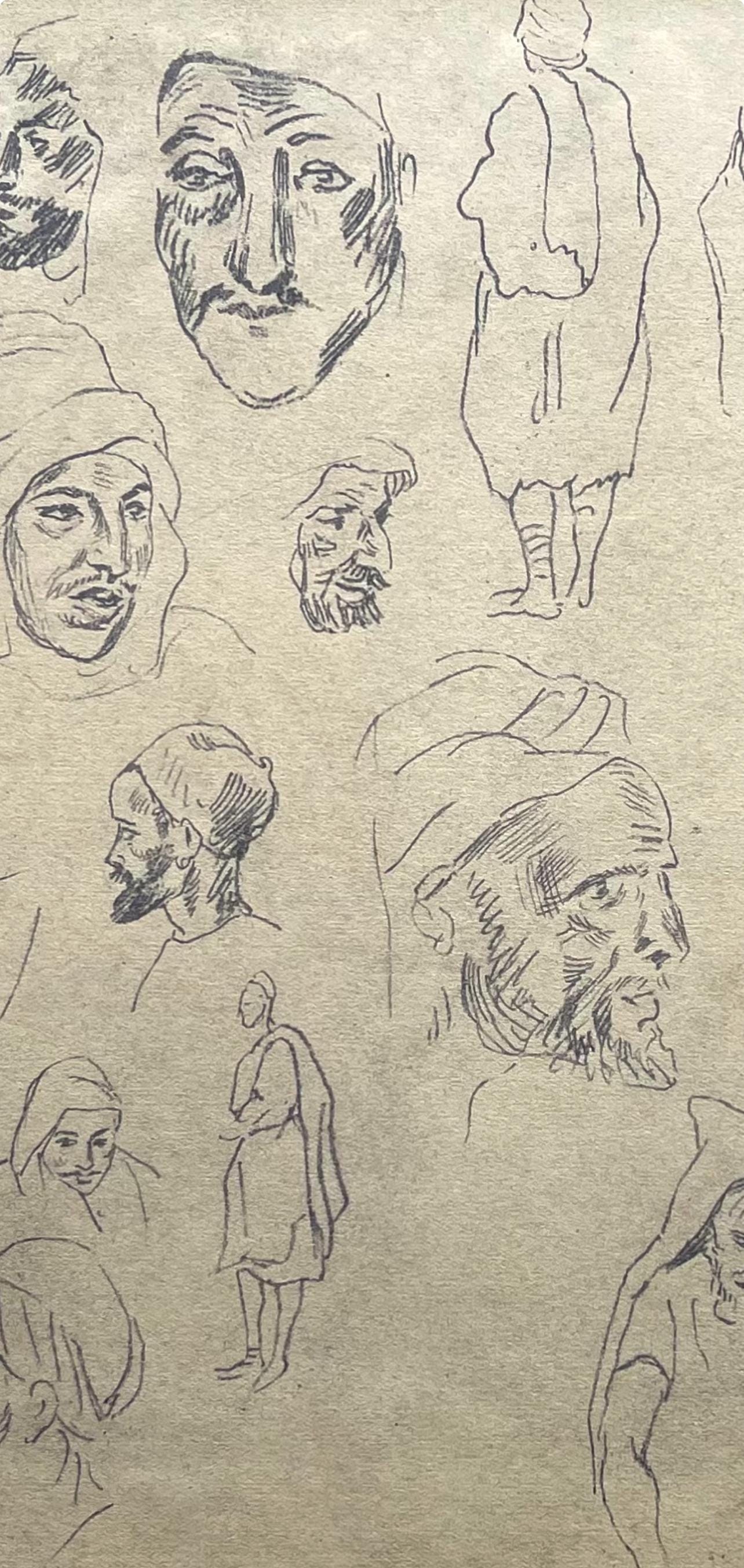 Eugène Delacroix, Composition, Trente et un Dessins et Aquarelles du Maroc, Limited Edition Lithograph