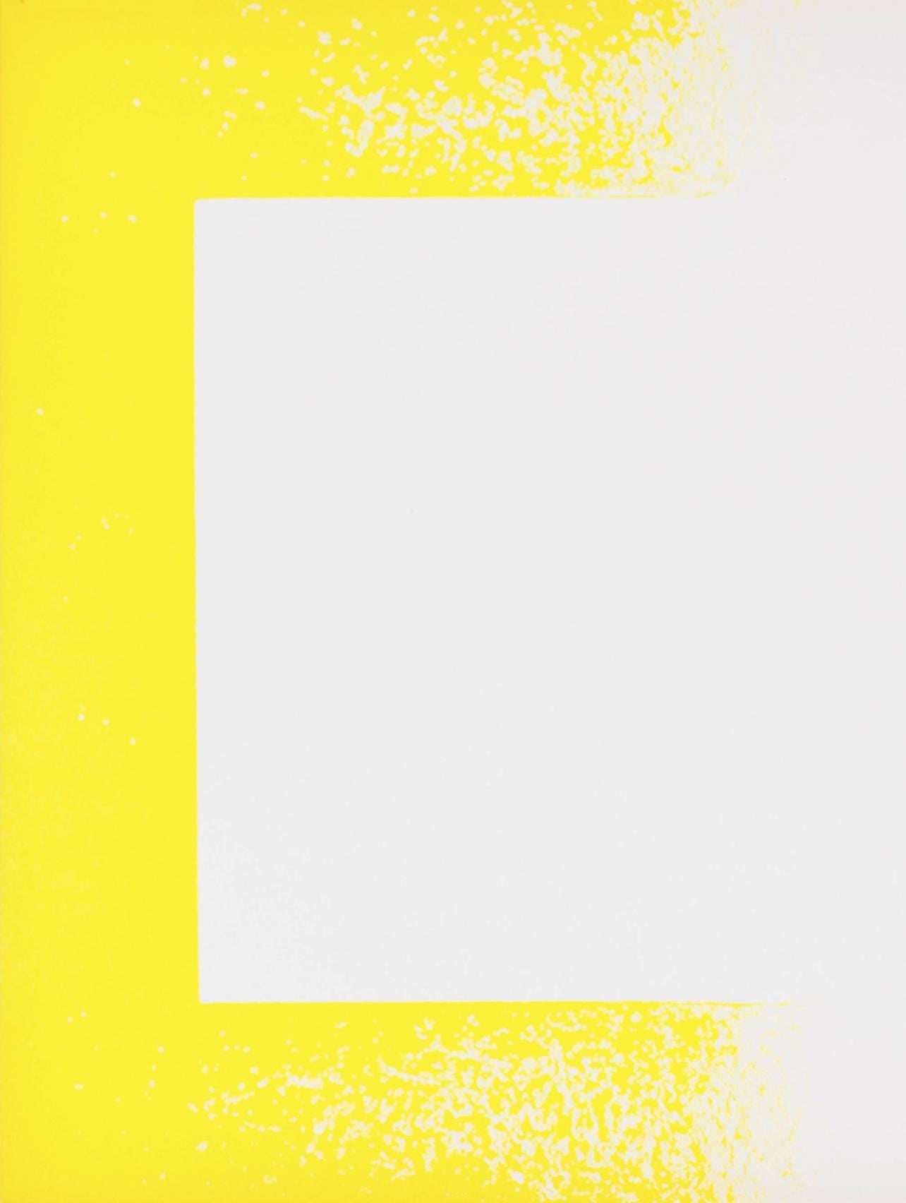 Richard Anuszkiewicz, Yellow Reversed, Art in America, Limited Edition Lithograph