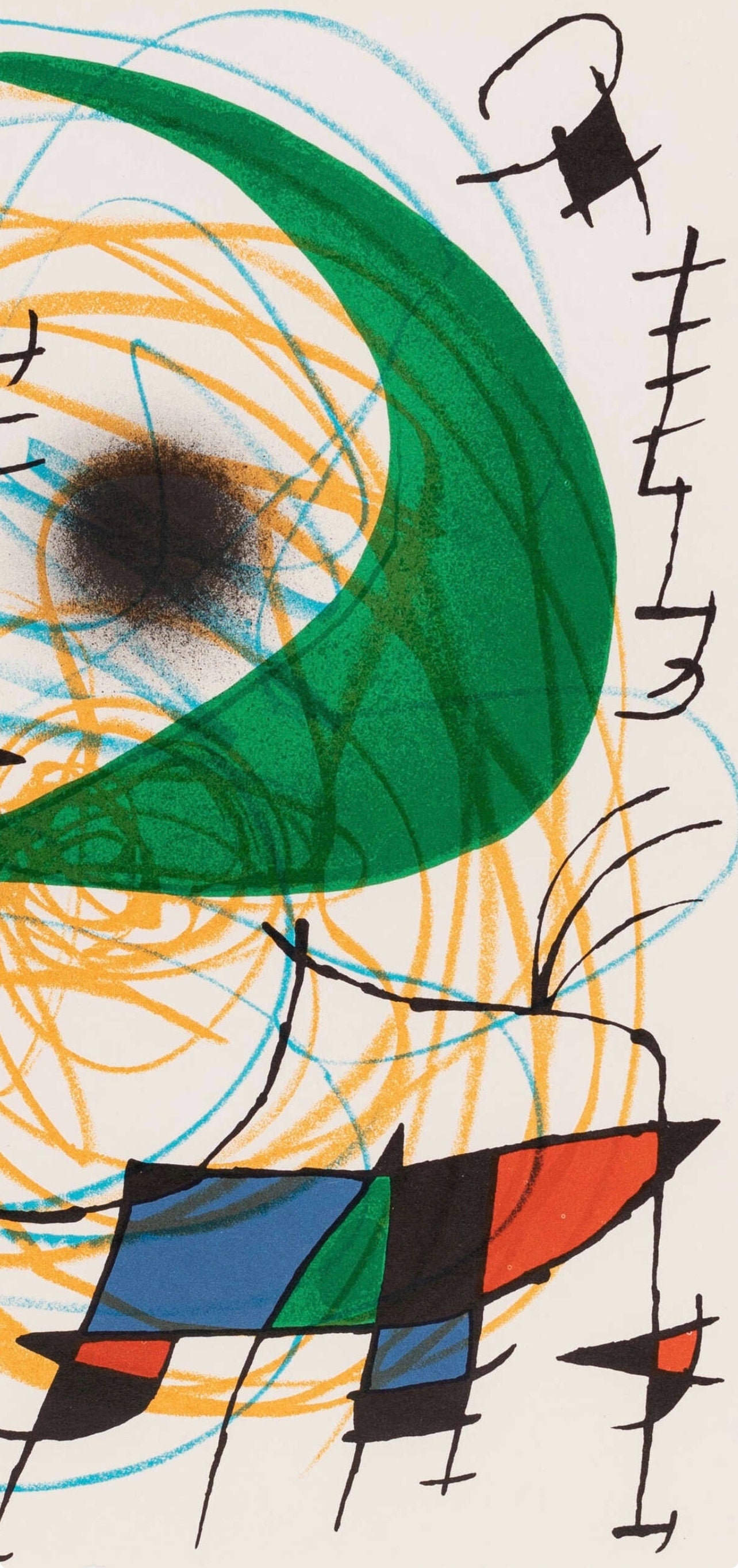 Joan Miró, Composition, (Cramer 160; Mourlot 861), Joan Miró Lithographs, Limited Edition Lithograph