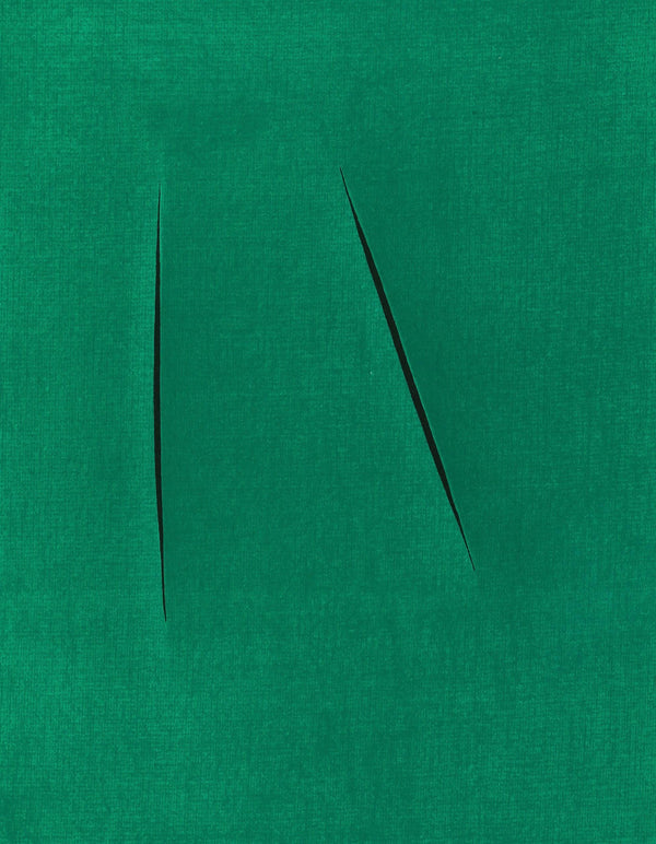 Lucio Fontana, Composition, XXe siècle, Limited Edition Lithograph