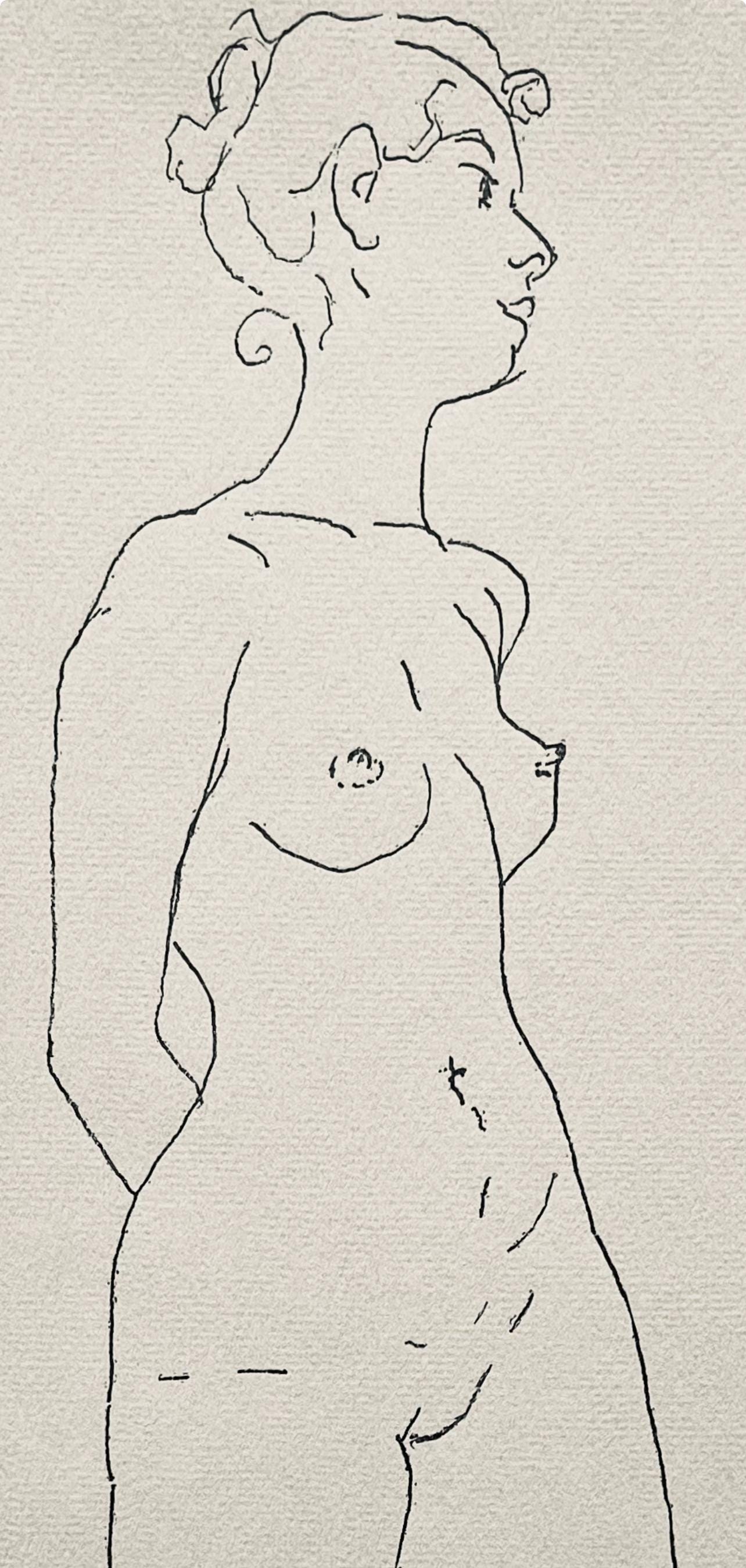 Henry Strater, Composition, 24 Drawings by Henry Strater, Limited Edition Lithograph