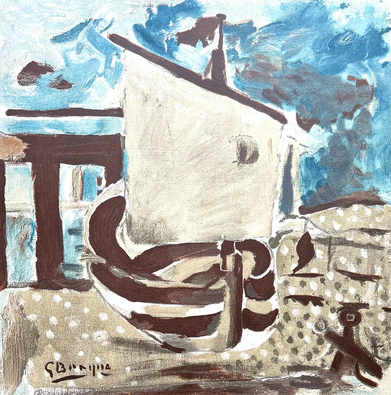 Georges Braque, Le bateau sur la grève, Une Aventure Méthodique