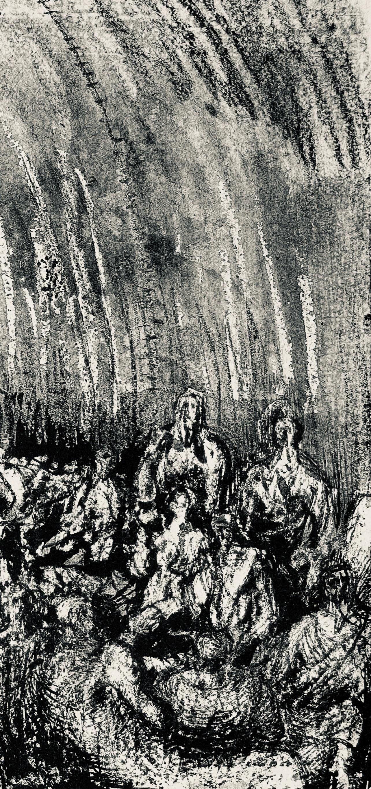 Henry Moore, Shelter Drawing, The Drawings of Henry Moore, Limited Edition Lithograph