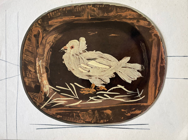 Pablo Picasso, étude pour la céramique, Céramiques de Picasso (Orozco 105), Limited Edition Lithograph and Collotype