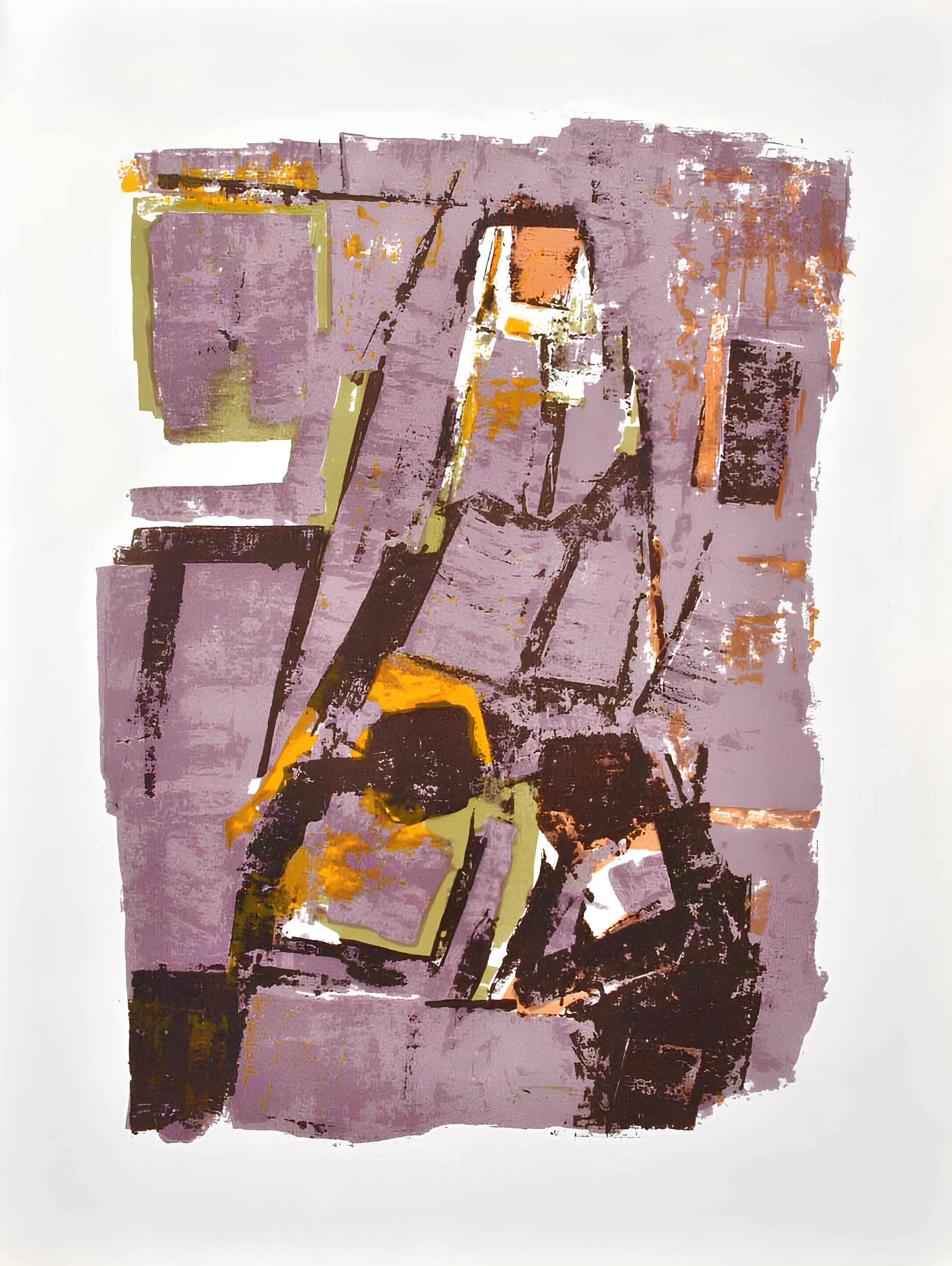 Orlando Pelayo, Composition, Œuvres complètes d'Albert Camus, Limited Edition Lithograph