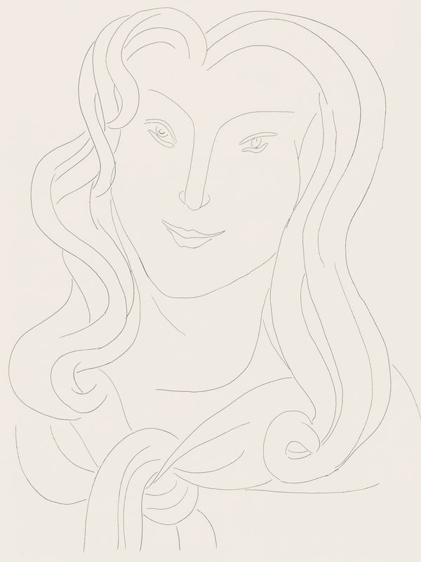 Henri Matisse, Feuillets d'Album (Album Sheets), Poésies, Limited Edition Lithograph