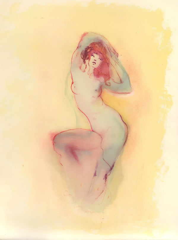 Léonor Fini, Composition, Parallèlement, Limited Edition Lithograph