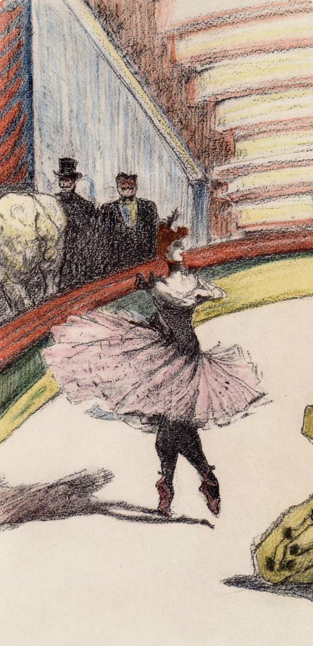 Henri de Toulouse-Lautrec, Le Rappel, The Circus by Toulouse-Lautrec, Limited Edition Lithograph