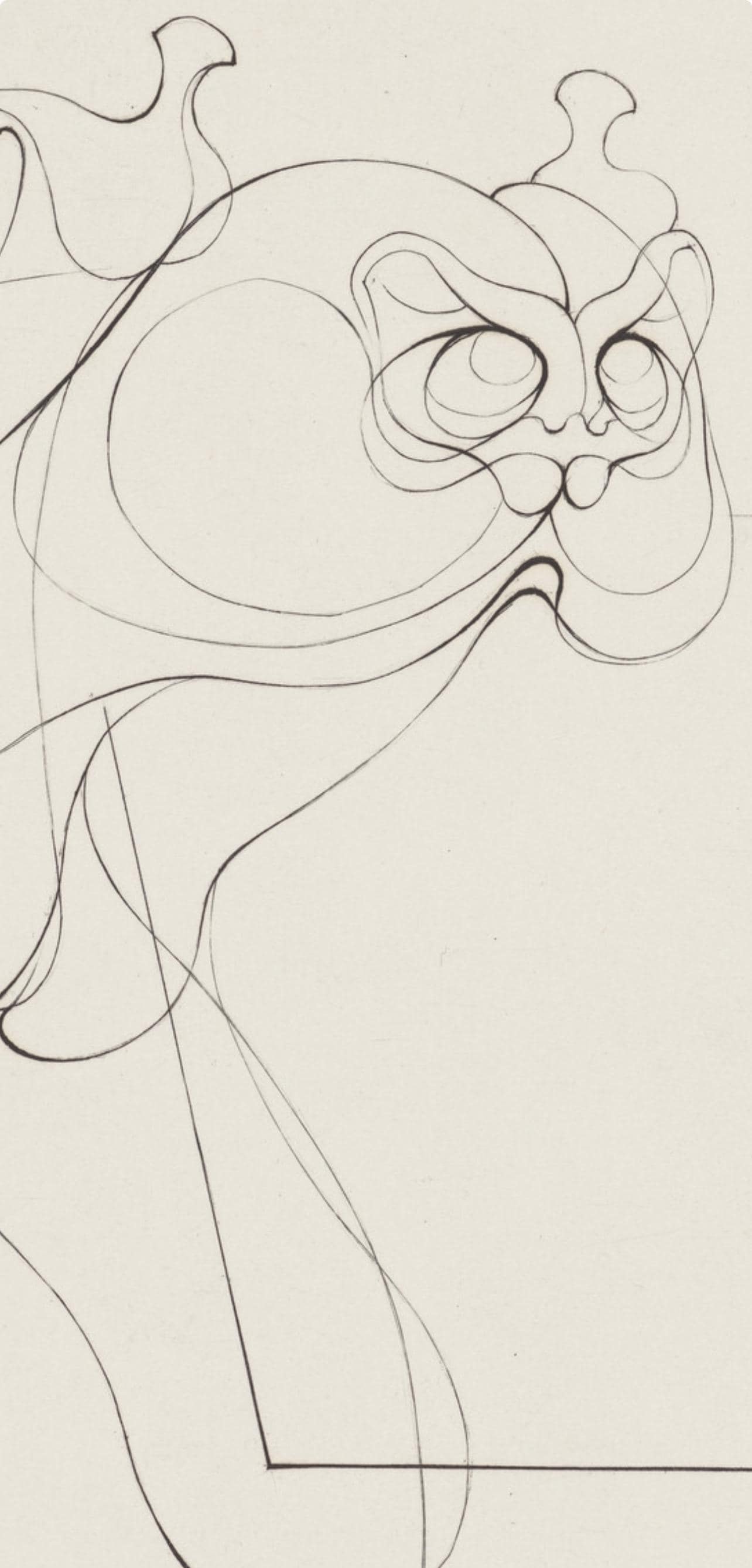 Hans Bellmer, Composition, Feuilles éparses, Limited Edition Etching