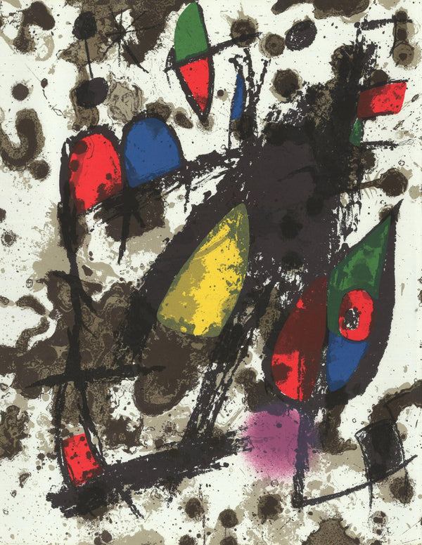 Joan Miró, Composition, (Cramer 249; Mourlot 1036), Joan Miró Lithographs, Limited Edition Lithograph