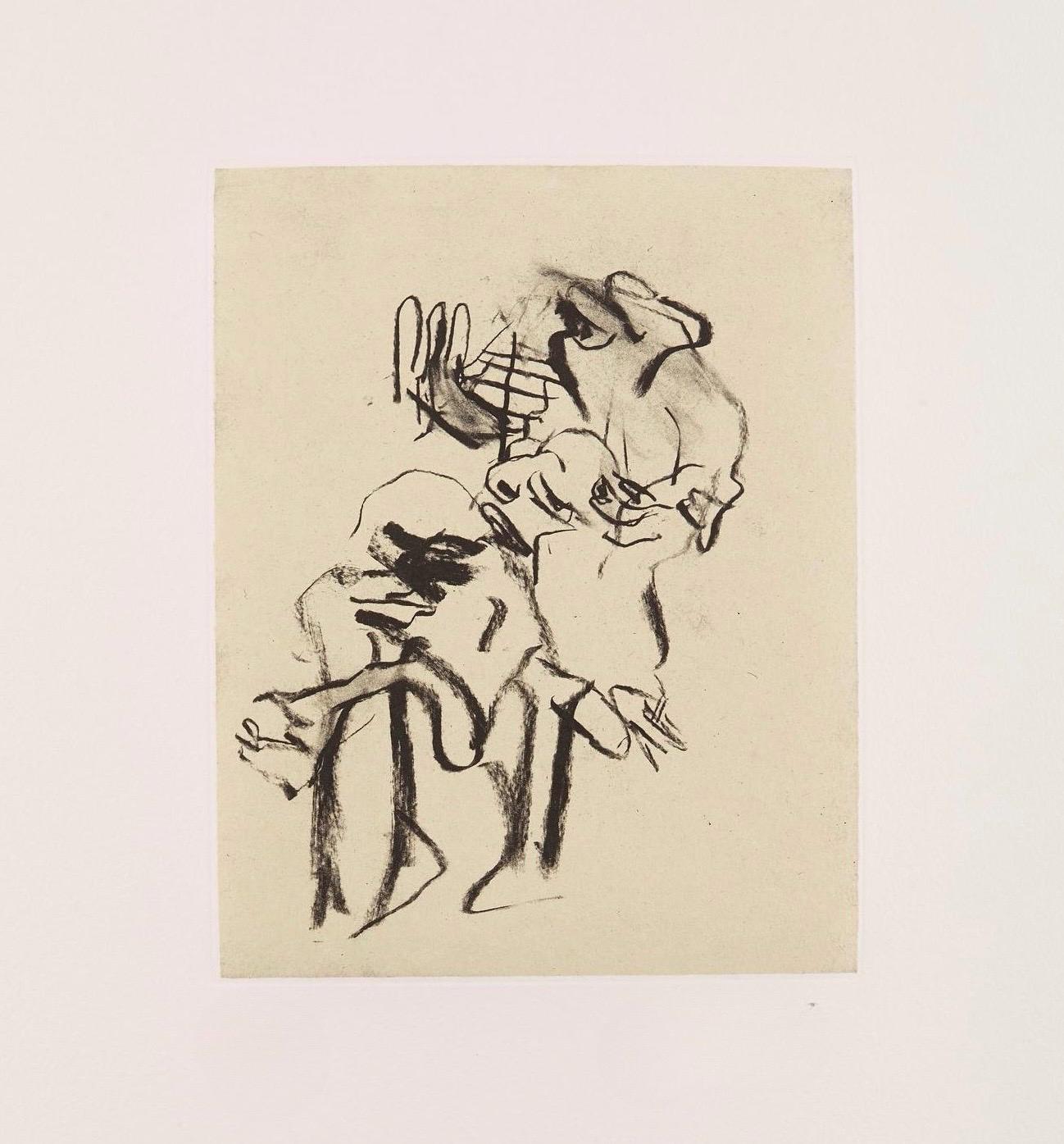 Willem de Kooning, Composition, Poems, Limited Edition Lithograph