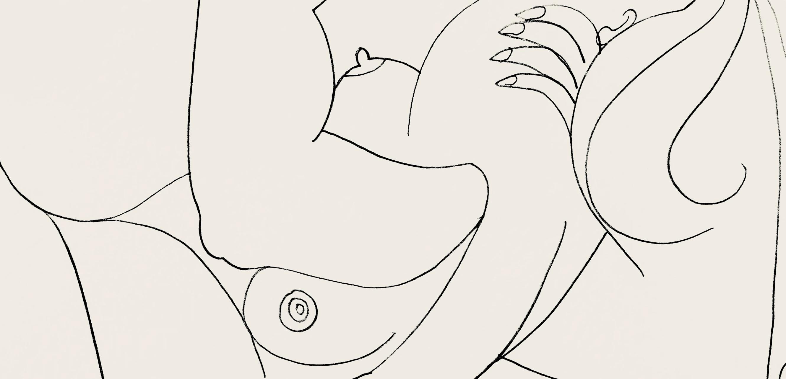 Pablo Picasso, Composition (Orozco 193-204), Au Baiser D'Avignon, Limited Edition Lithograph