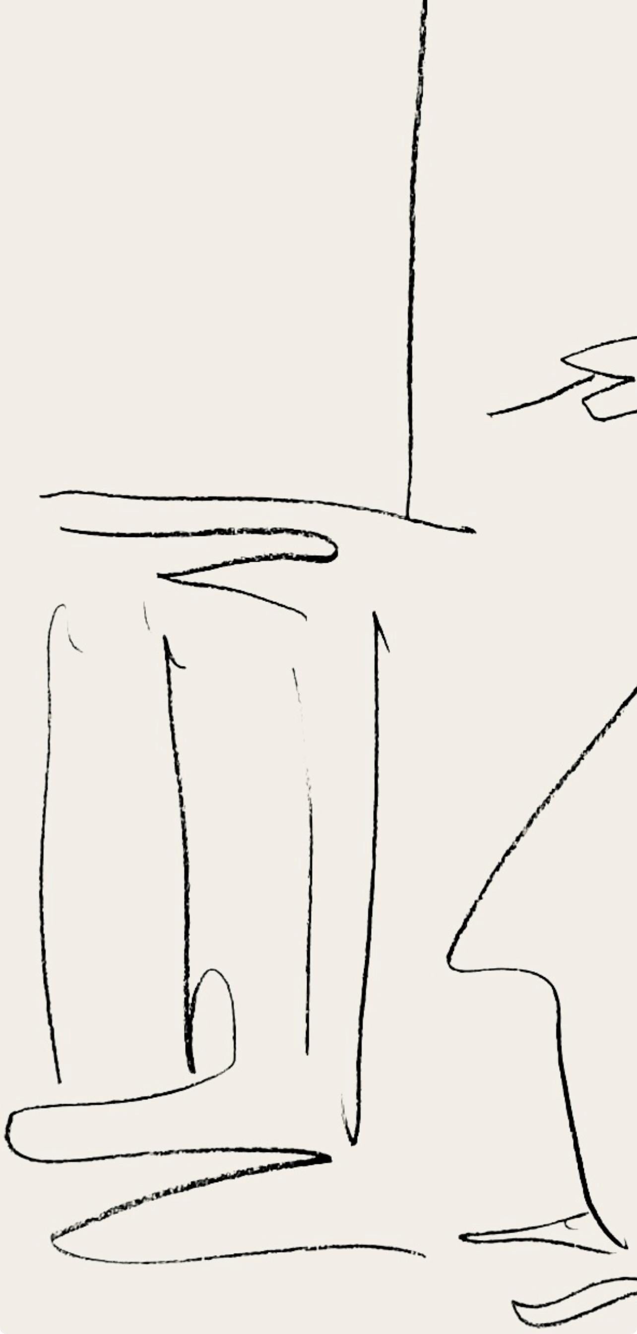 Pablo Picasso, Le Peintre et son Modèle (Mourlot 353; Bloch 1034), Regards sur Paris, Limited Edition Lithograph