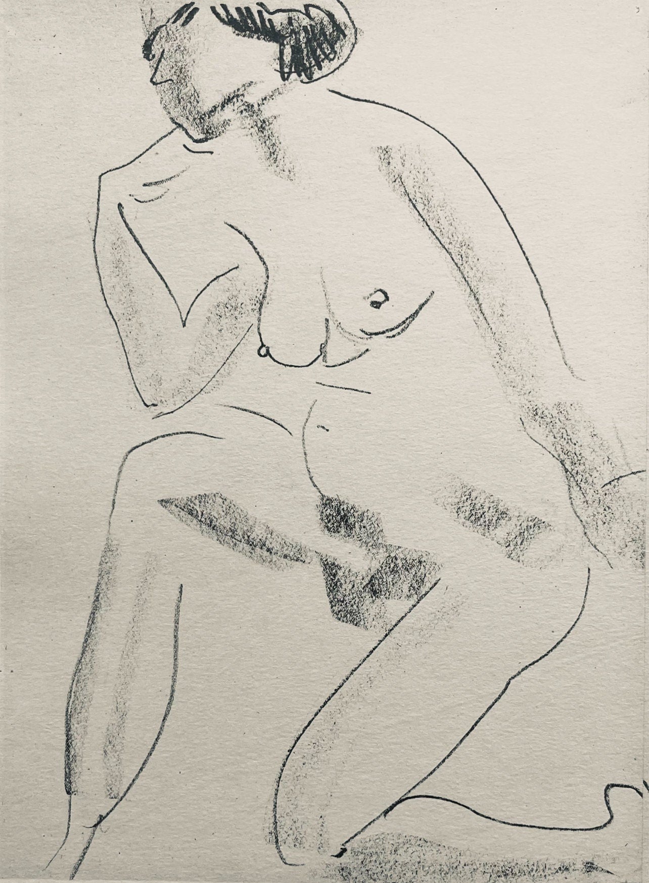 Henri Matisse, Composition (Dutel 3), Dessins de Henri-Matisse, Limited Edition Lithograph