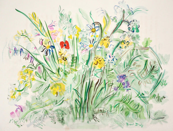 Raoul Dufy, Composition, Eaux-de-vie, Esprit de la fleur et du fruit, Limited Edition Lithograph