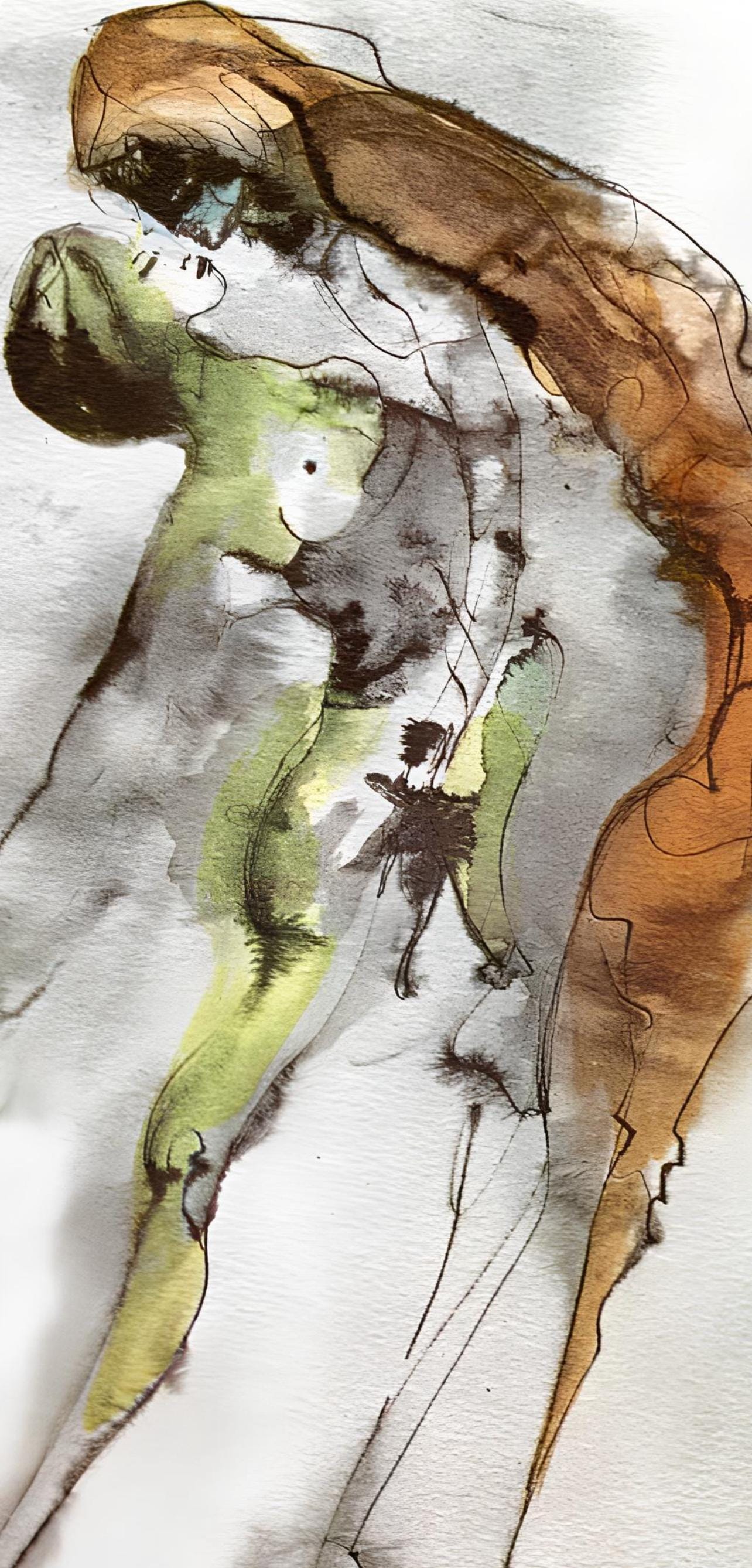 Léonor Fini, Composition, Histoire d'O, Limited Edition Lithograph
