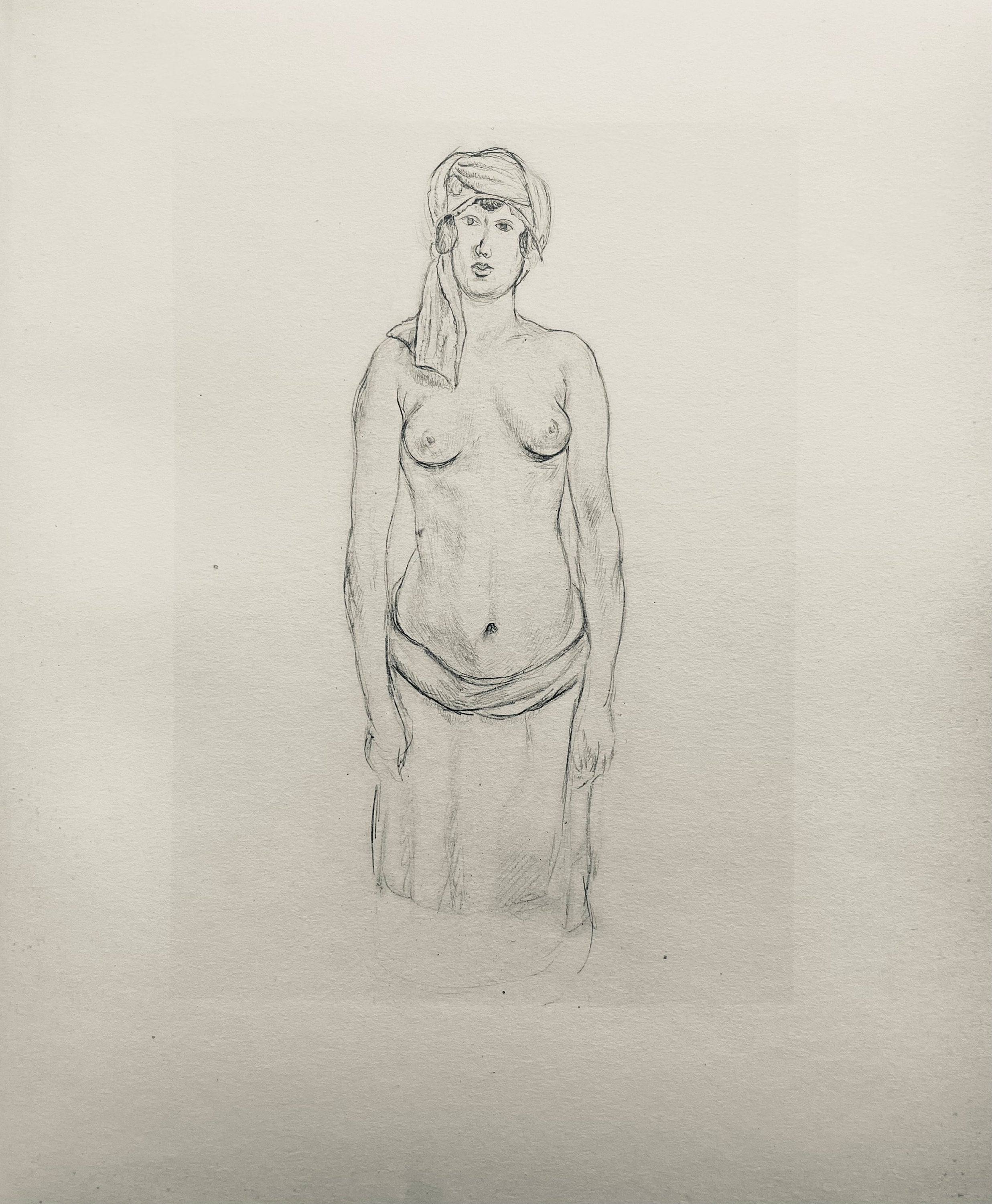 Henri Matisse, Composition (Dutel 3), Dessins de Henri-Matisse, Limited Edition Lithograph