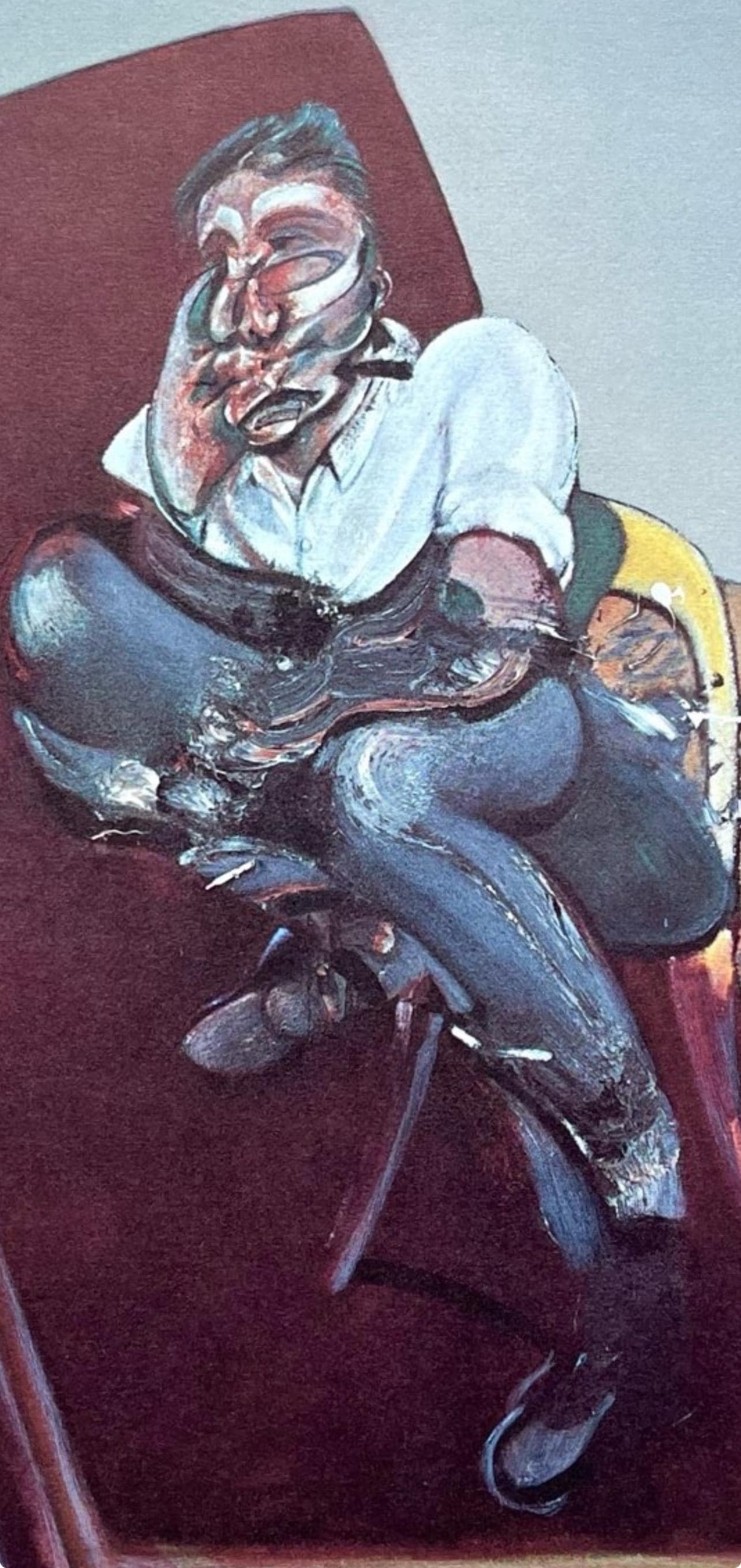 Francis Bacon, Three Studies for Portrait of Lucian Freud, Derrière le miroir, Limited Edition Lithograph
