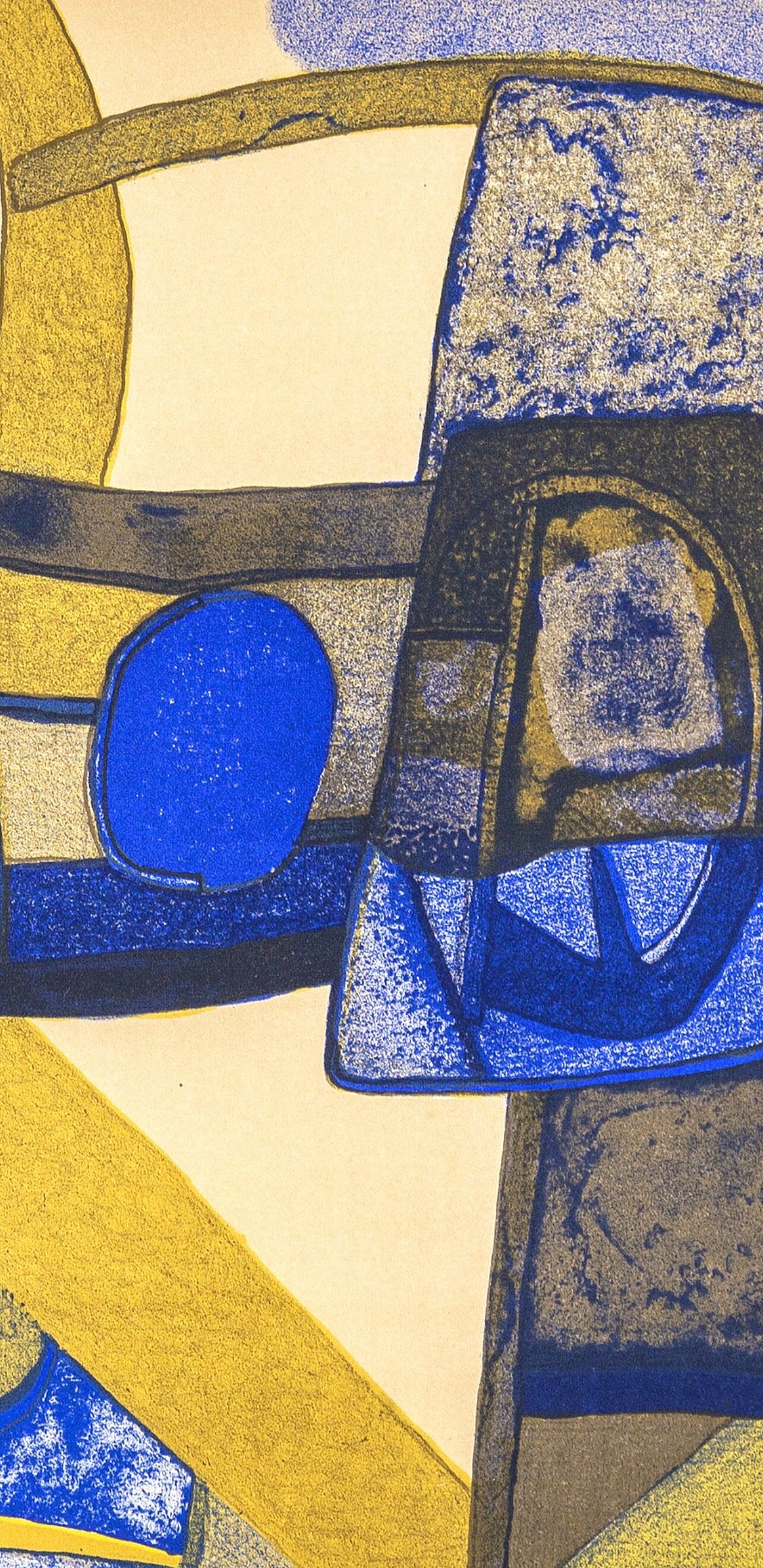 Maurice Estève, Alalito, Souvenirs et portraits d'artistes, Limited Edition Lithograph