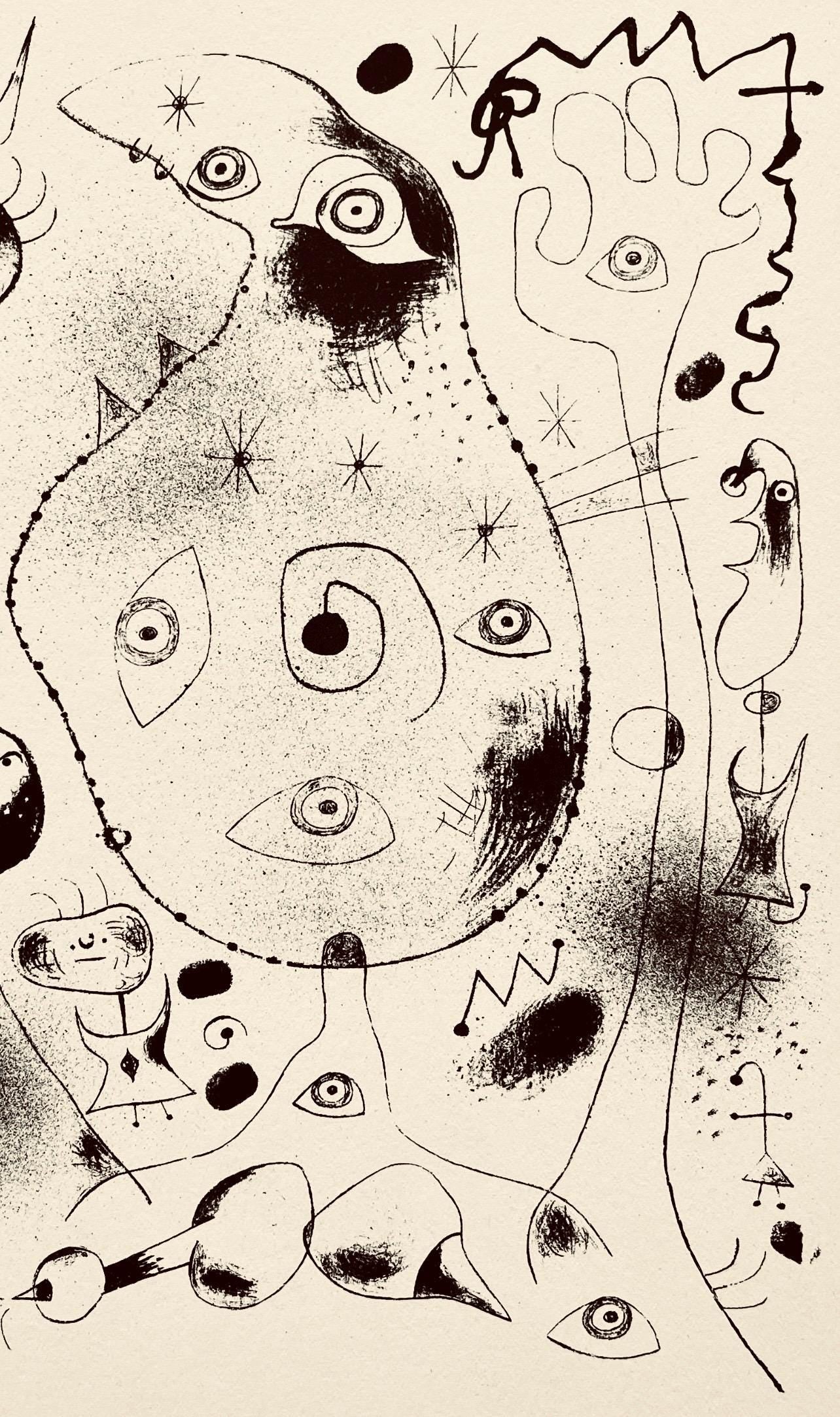 Joan Miró, Composition, The Prints of Joan Miro, Limited Edition Etching