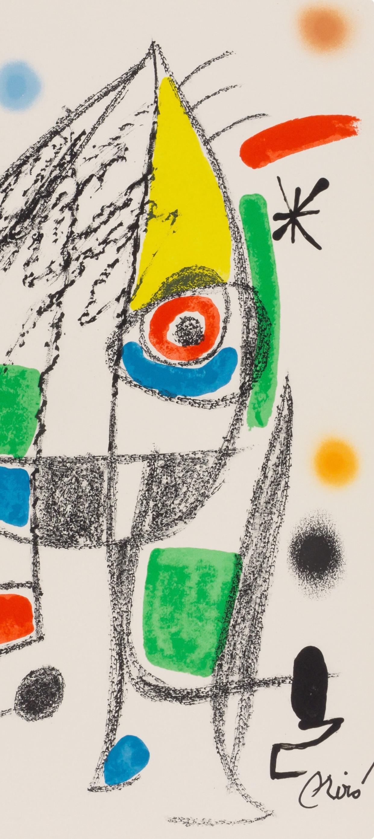 Joan Miró, Composition (Mourlot, 1051-1072), Maravillas con Variaciones acrósticas en el Jardín de Miró, Limited Edition Lithograph