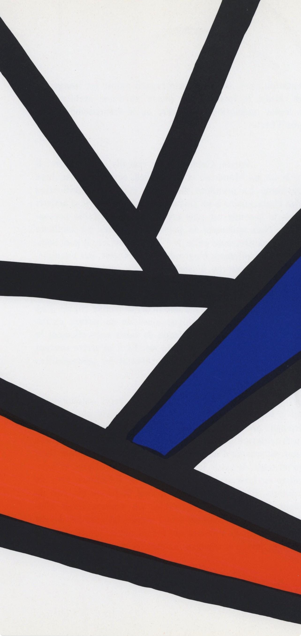 Alexander Calder, Composition, Derrière le miroir, Limited Edition Lithograph