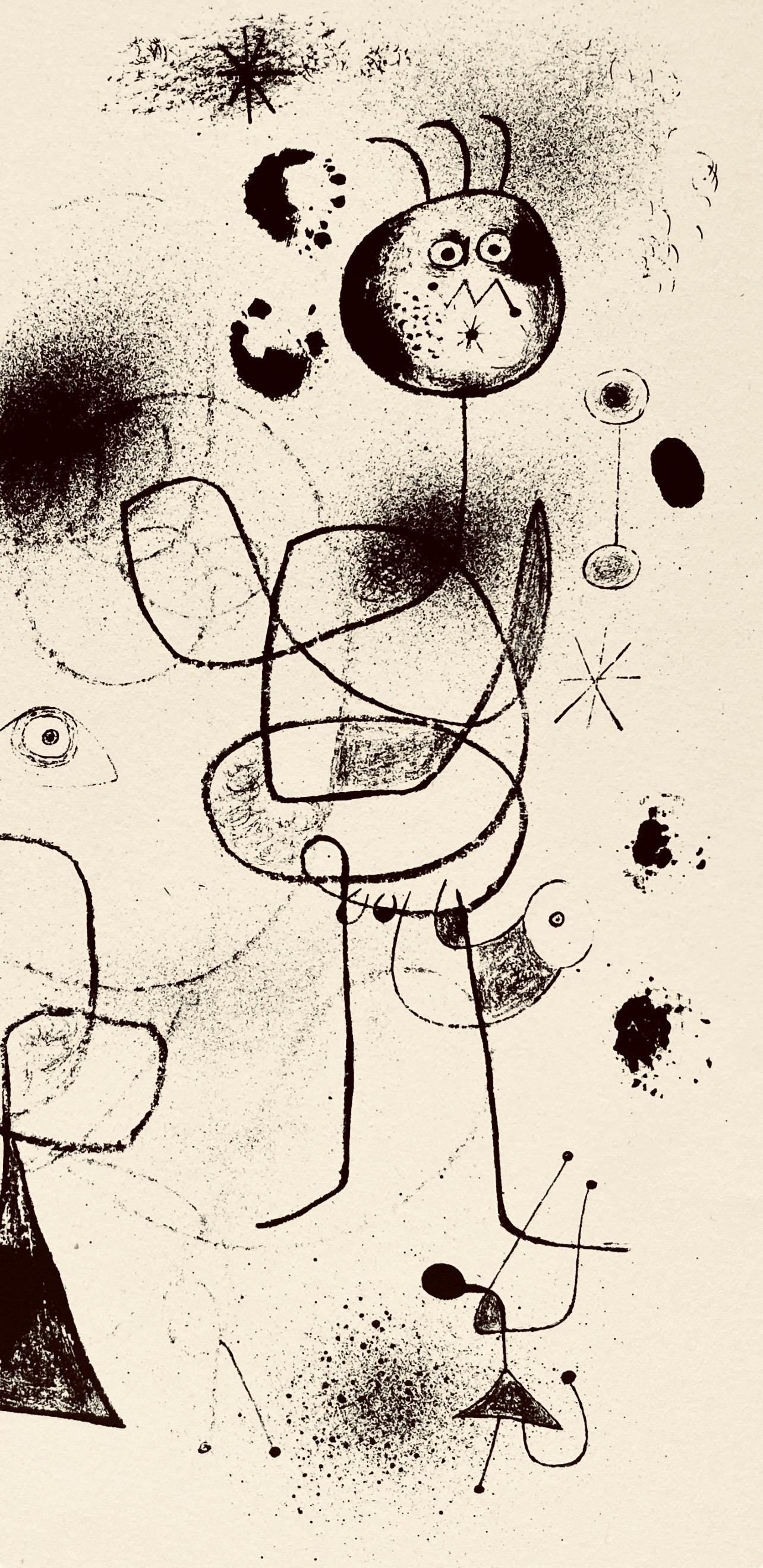 Joan Miró, Composition, The Prints of Joan Miro, Limited Edition Etching