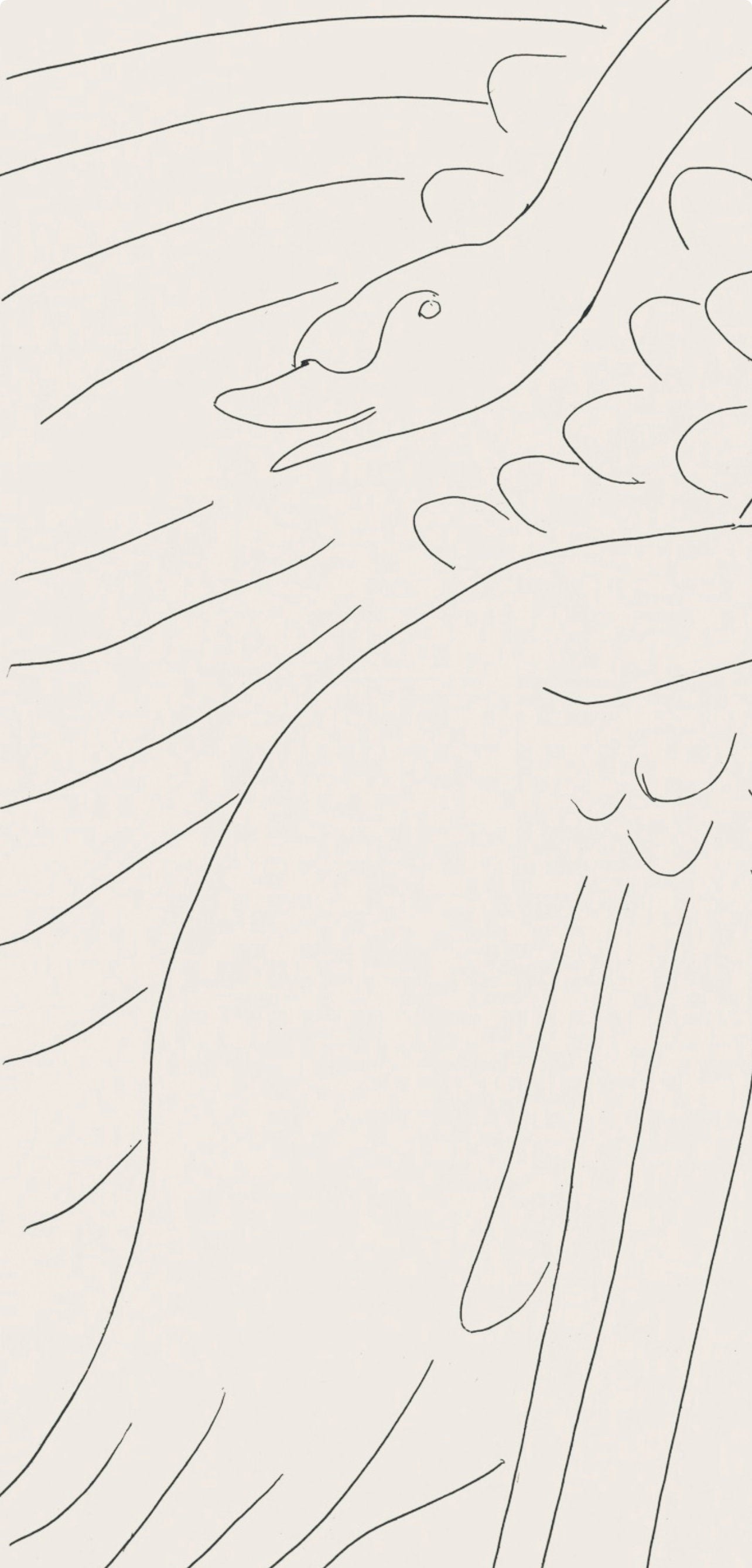 Henri Matisse, Le Cygne (The Swan), Poésies, Limited Edition Lithograph