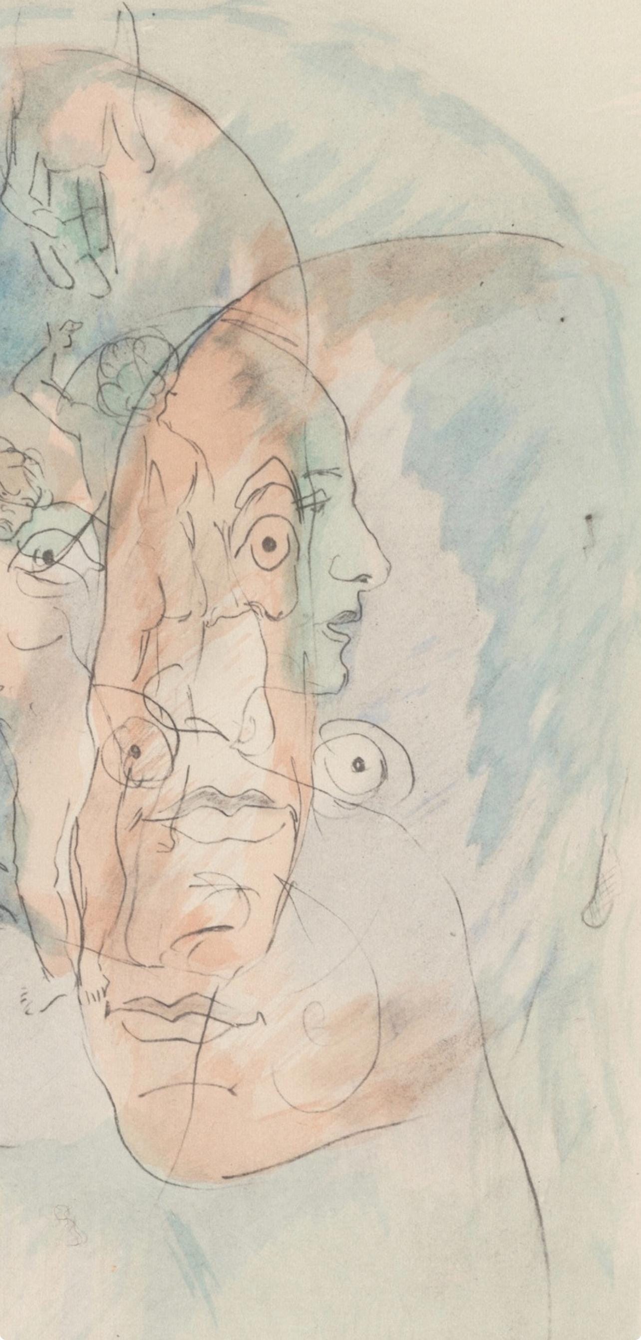 Francis Picabia, Composition, Le Peseur d'âmes (The Weigher of Souls), Limited Edition Lithograph