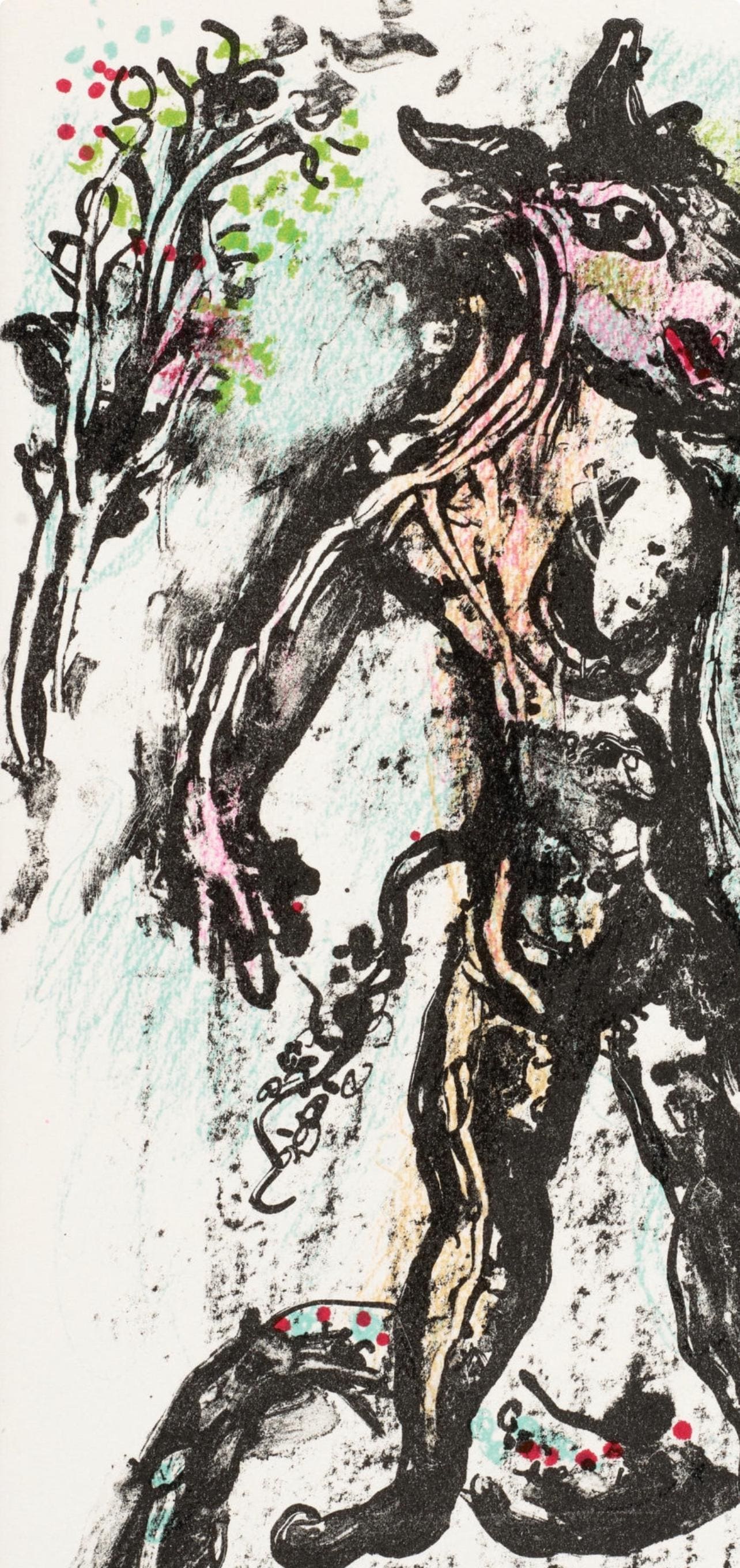 Marc Chagall, Composition (Mourlot 668-677), La Féerie et Le Royaume, Limited Edition Lithograph
