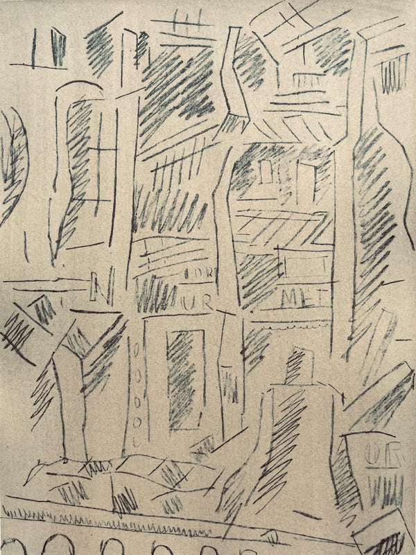 Fernand Léger, Verdun: La Place D'armes, Fernand Léger, Dessins de Guerre, Limited Edition Lithograph