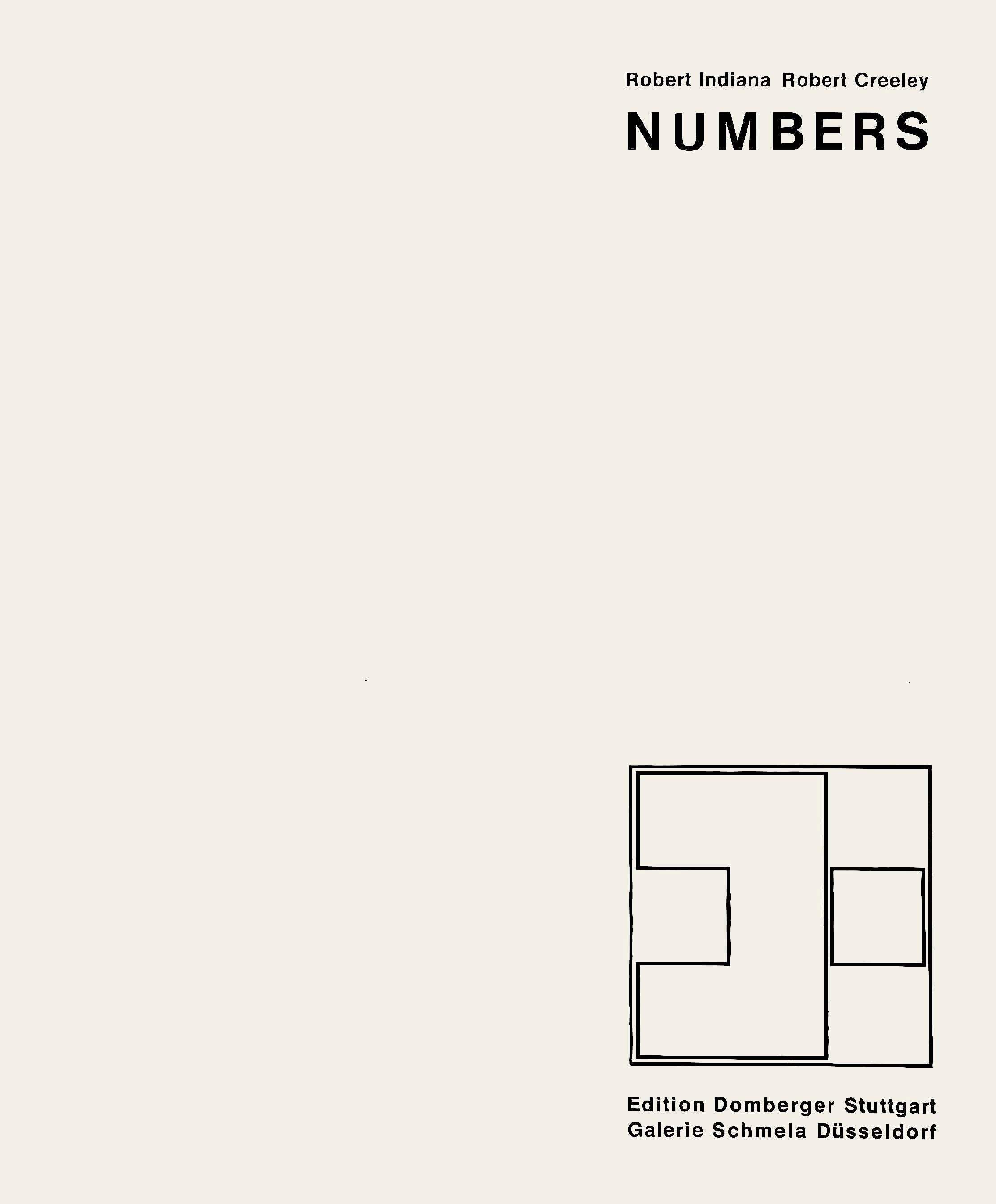 Robert Indiana, Three (Sheehan 46-55), Numbers, Limited Edition Silkscreen