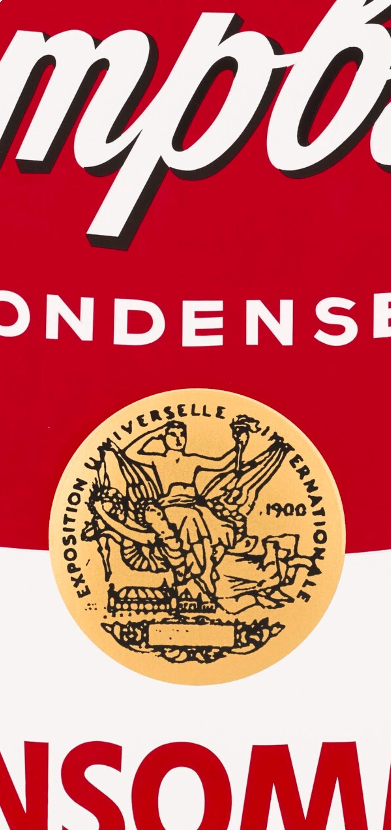 Andy Warhol, Campbell’s Soup, Consommé, Official Edition, Sunday B. Morning, Silkscreen