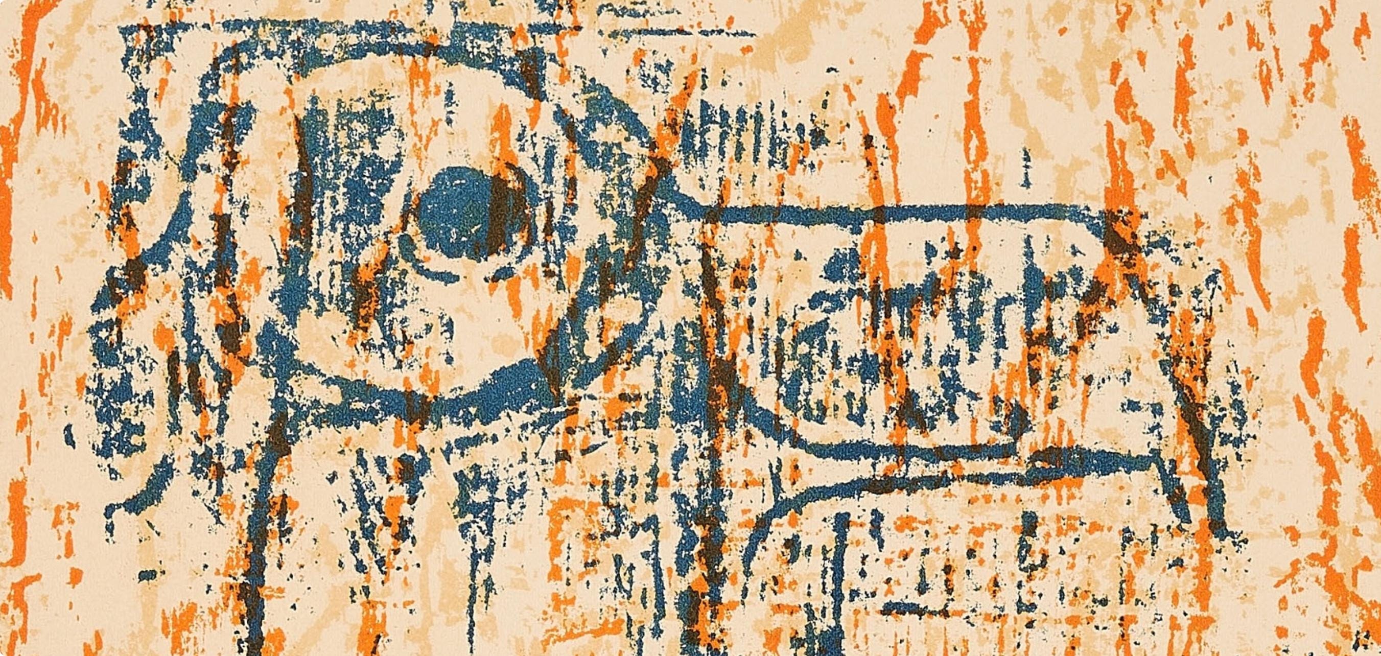 Max Ernst, Têtes d'Aigles (Spies/Leppien 88A), XXe siècle, Limited Edition Lithograph