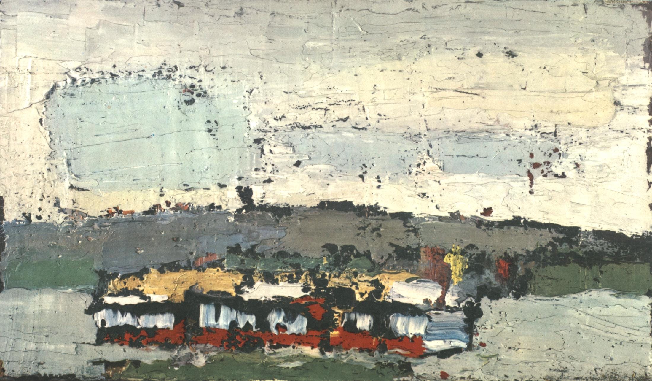Nicolas de Staël, Composition, Nicolas de Staël, Peintres d'aujourd'hui, Limited Edition Lithograph