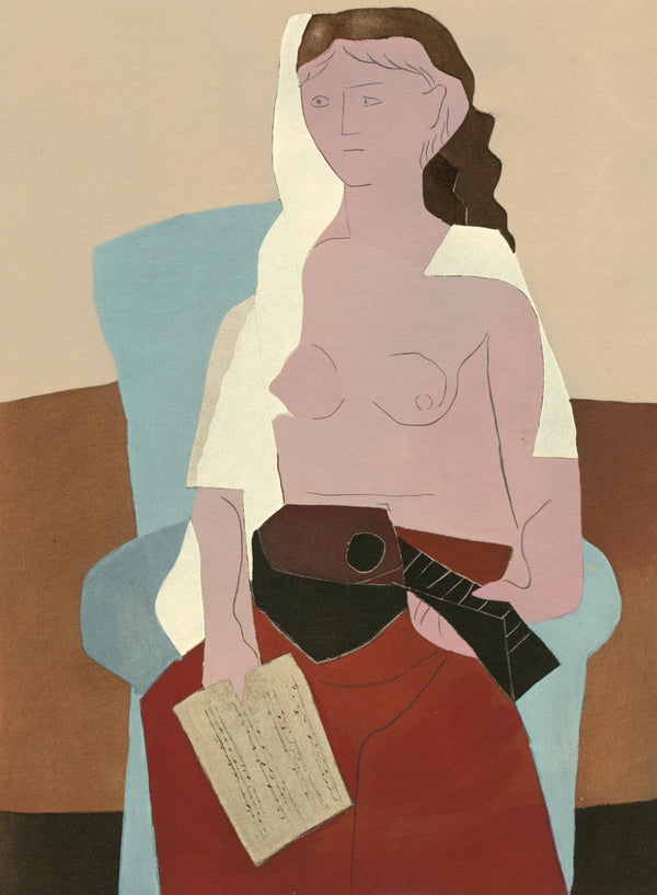 Pablo Picasso, Composition (Cramer 18; Bloch 98; Reuße 31), Pablo Picasso, Limited Edition Lithograph