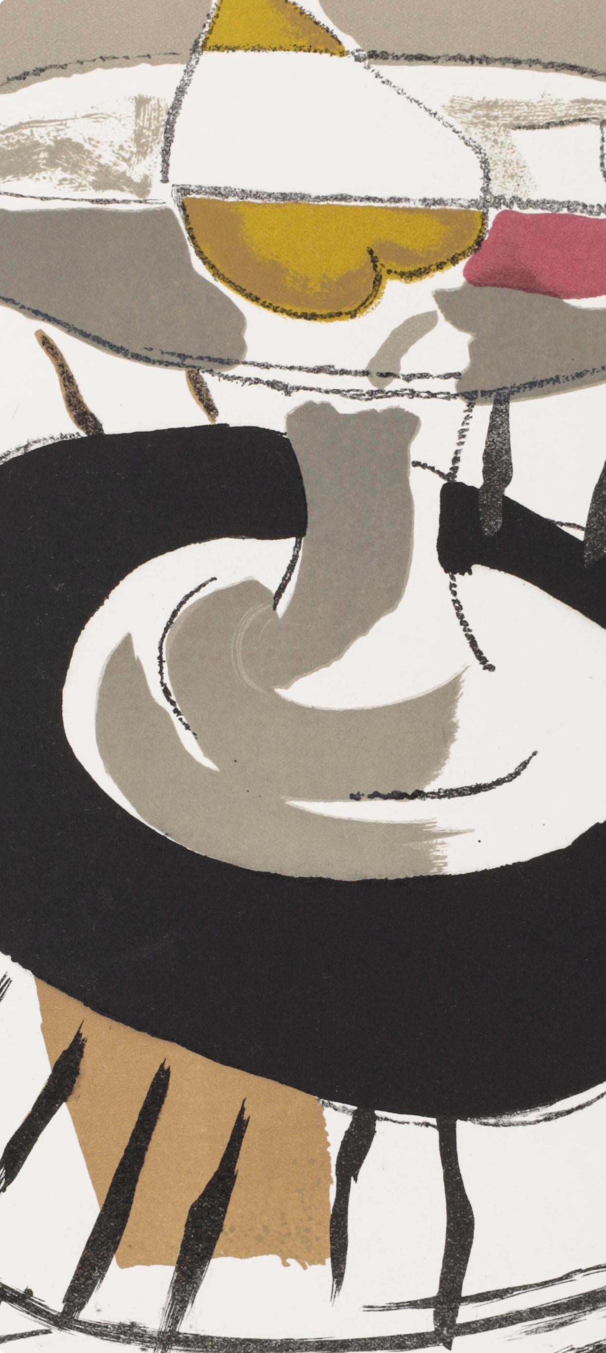 Georges Braque, Compotier, Derrière le miroir, Limited Edition Lithograph
