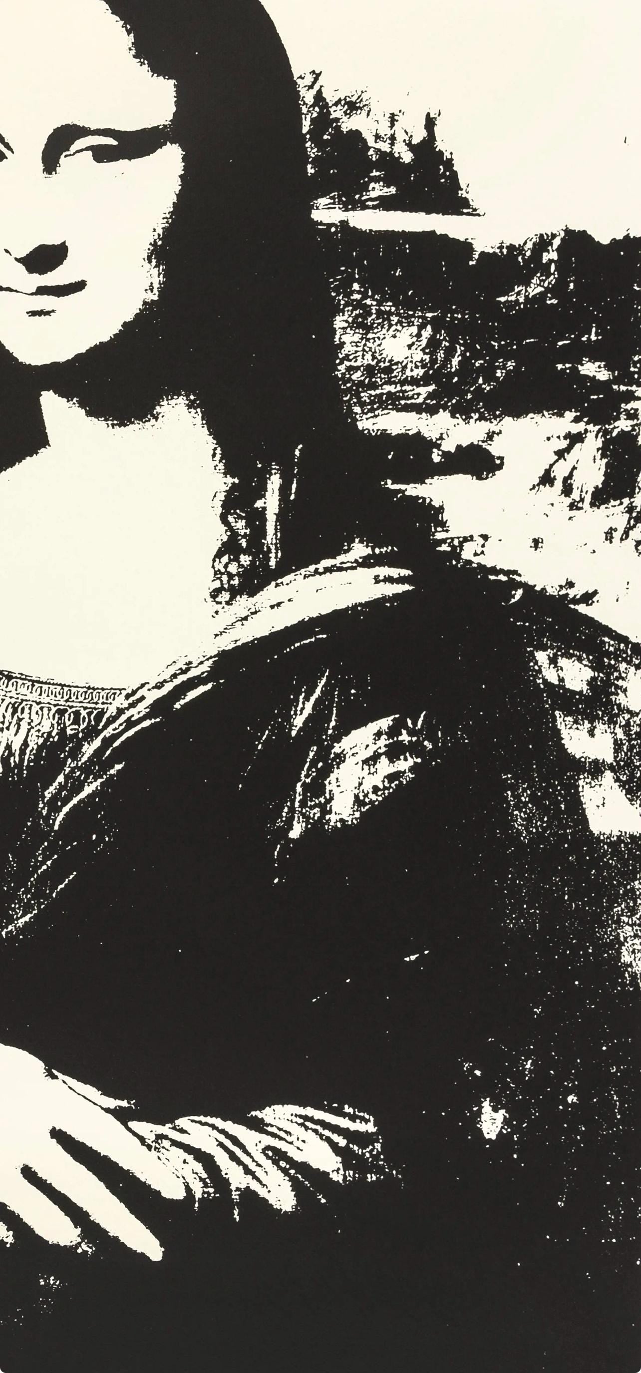 Andy Warhol, Mona Lisa (after Leonardo da Vinci), Official Limited Edition, Sunday B. Morning, Silkscreen