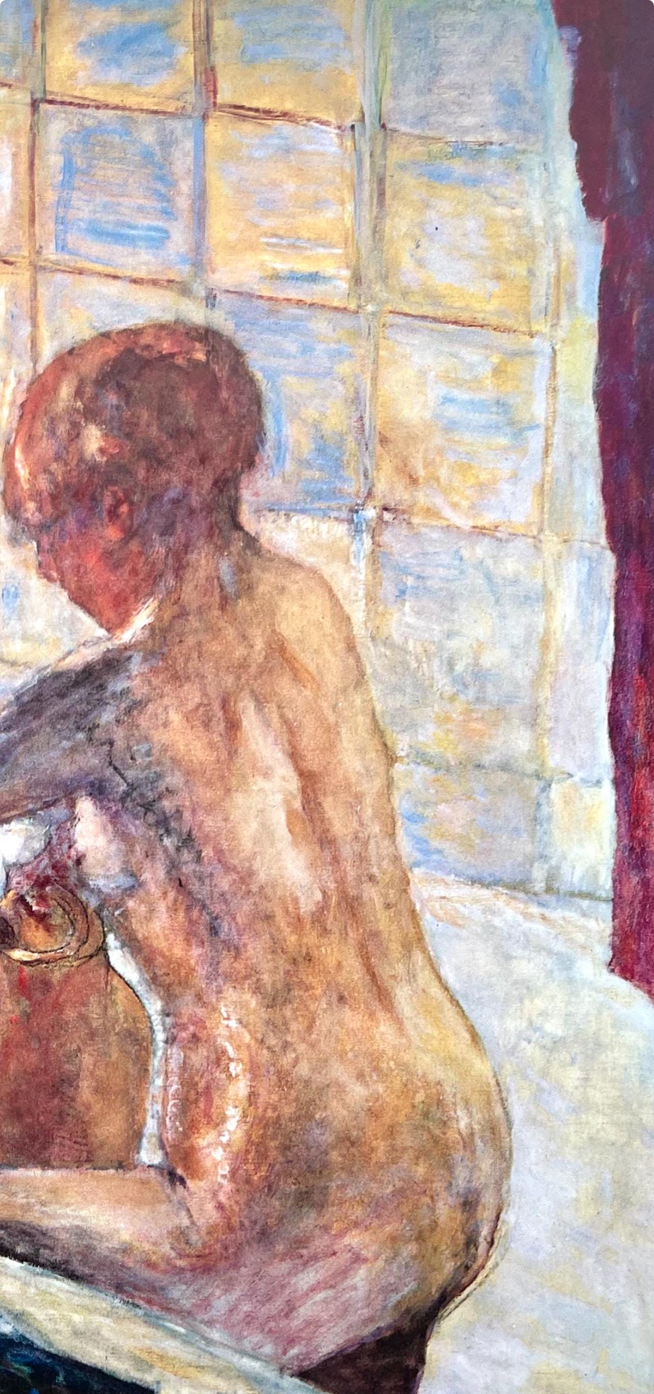 Pierre Bonnard, Composition, Derrière le miroir, Limited Edition Lithograph